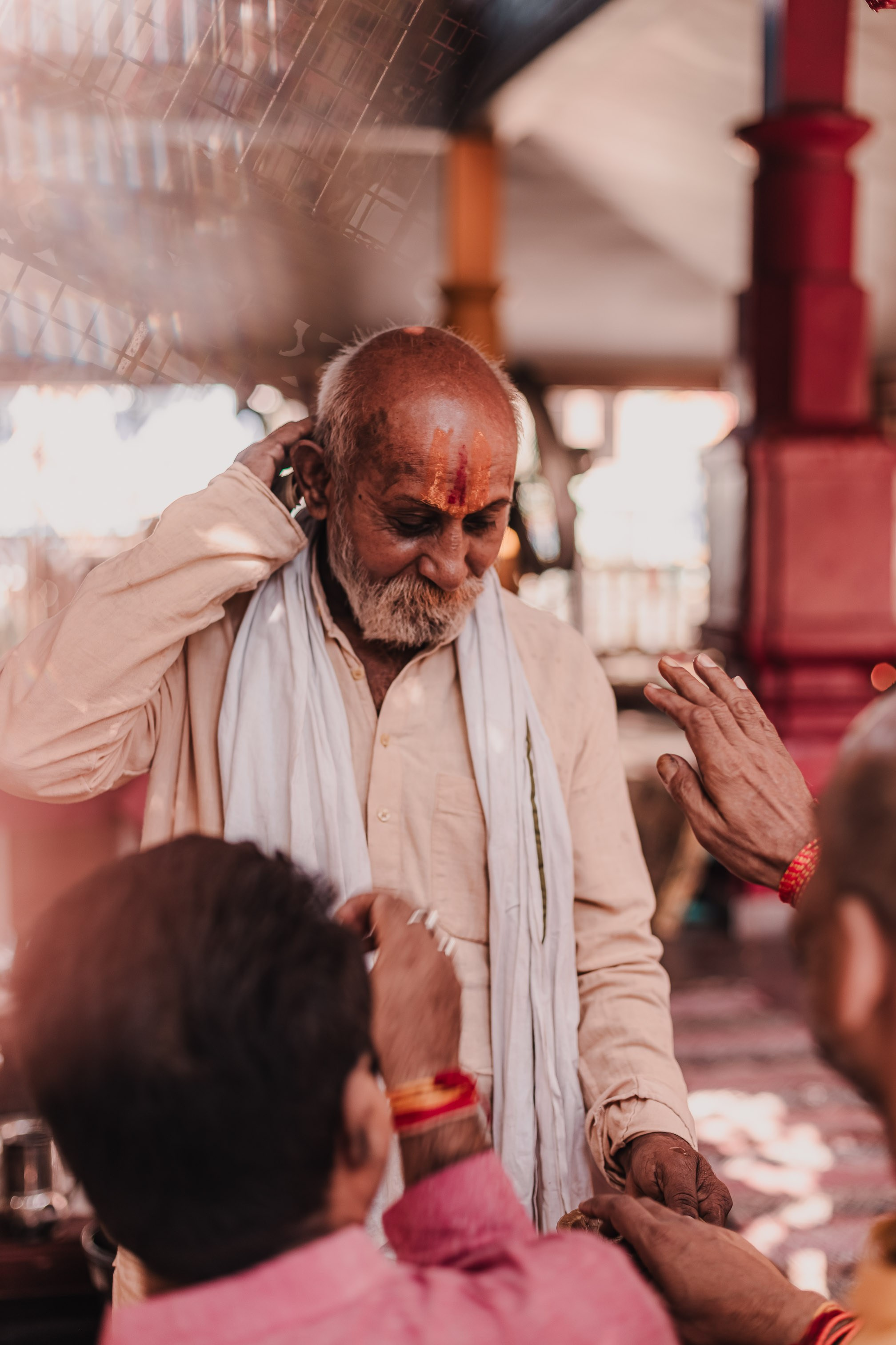 Lakshmi pooja in India. Mariam Bagdasaryan