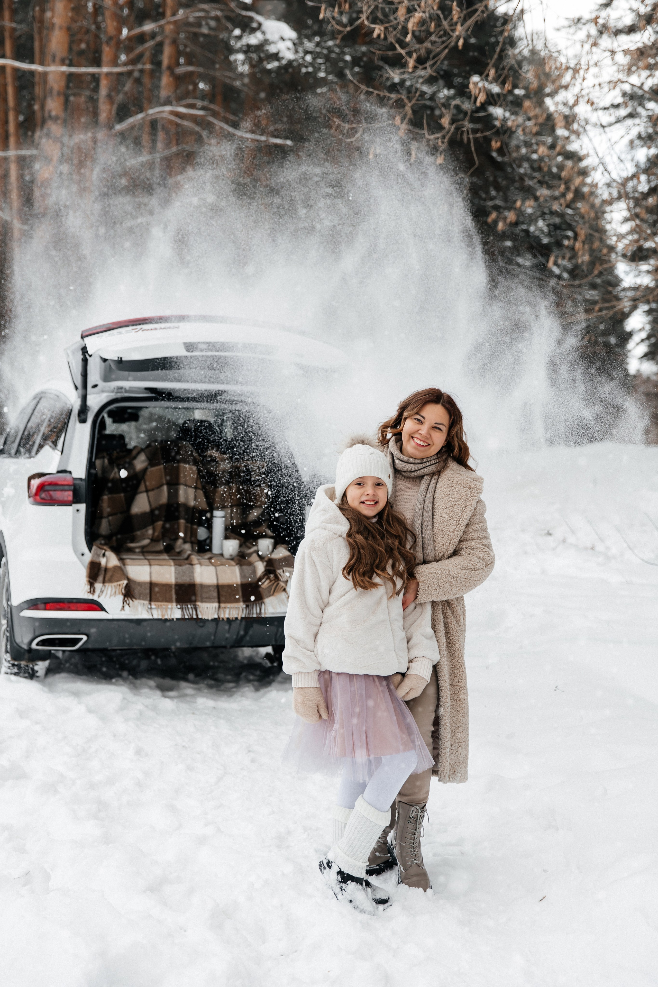 Зимняя прогулка. Свадебный и семейный фотограф у Уфе Евгения Сазонова