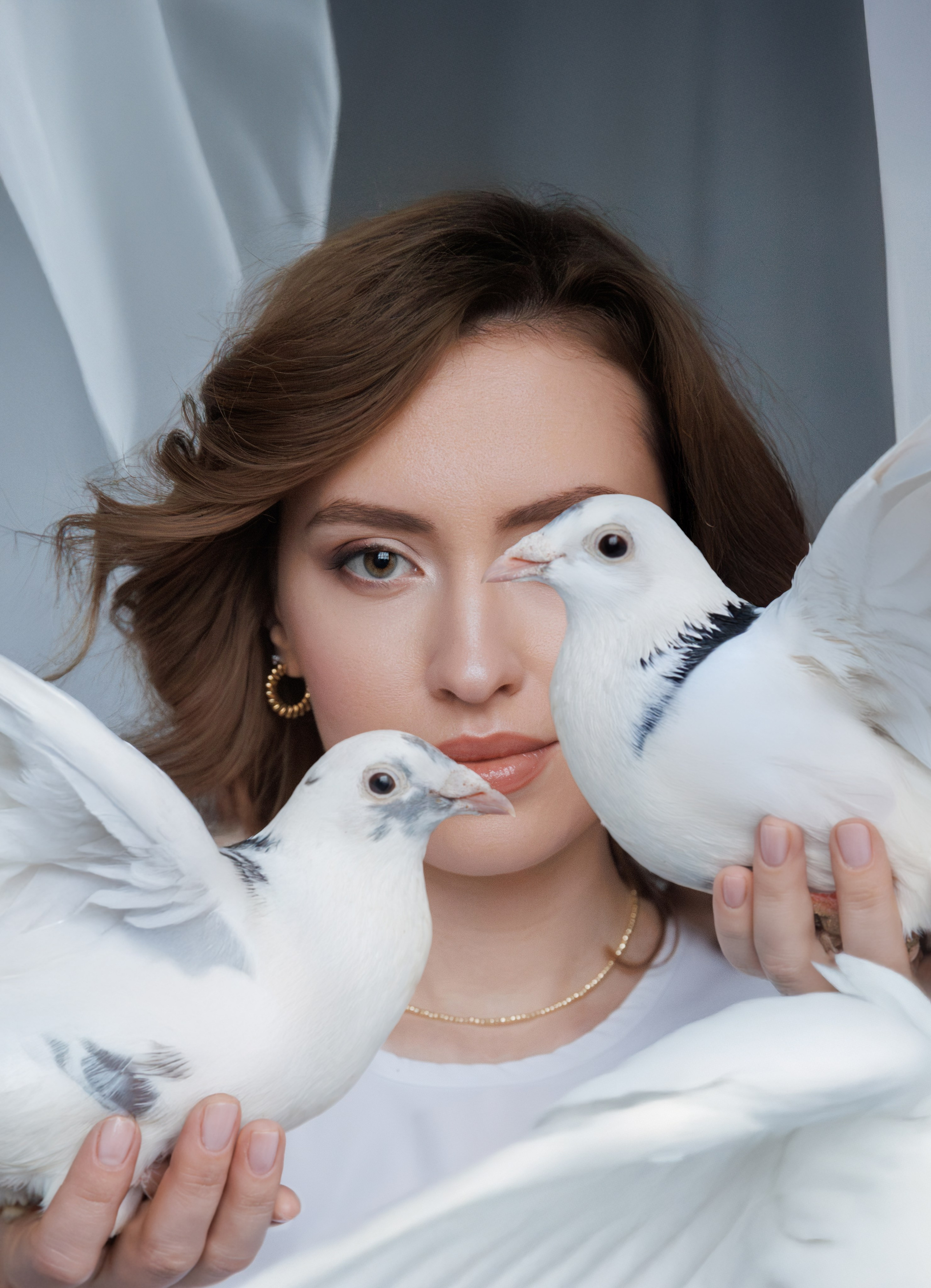 Голуби. Арт фотограф в Белграде Парфенова Екатерина
