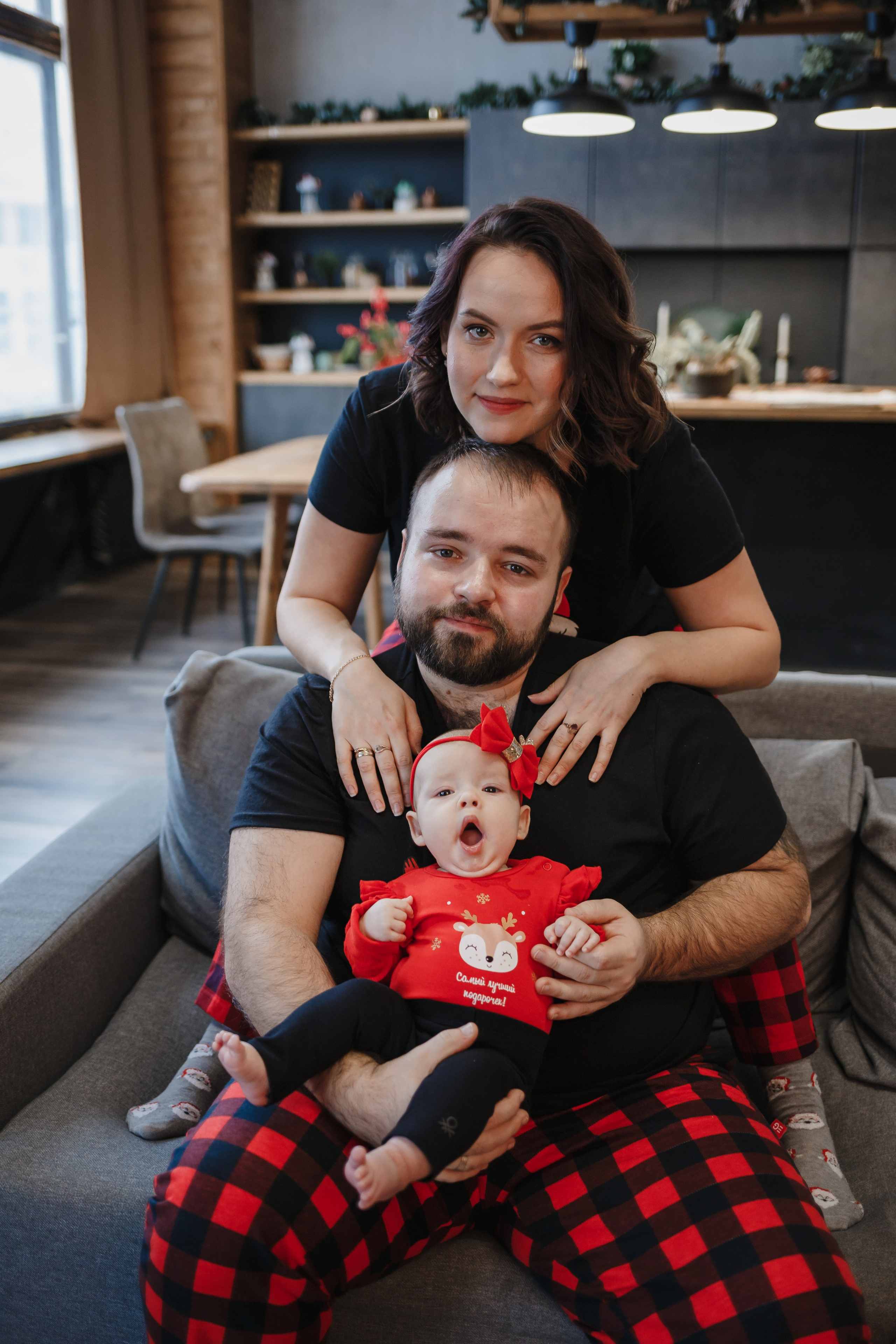 Павел, Наталья и Виктория. Семейный фотограф Николаева Ольга