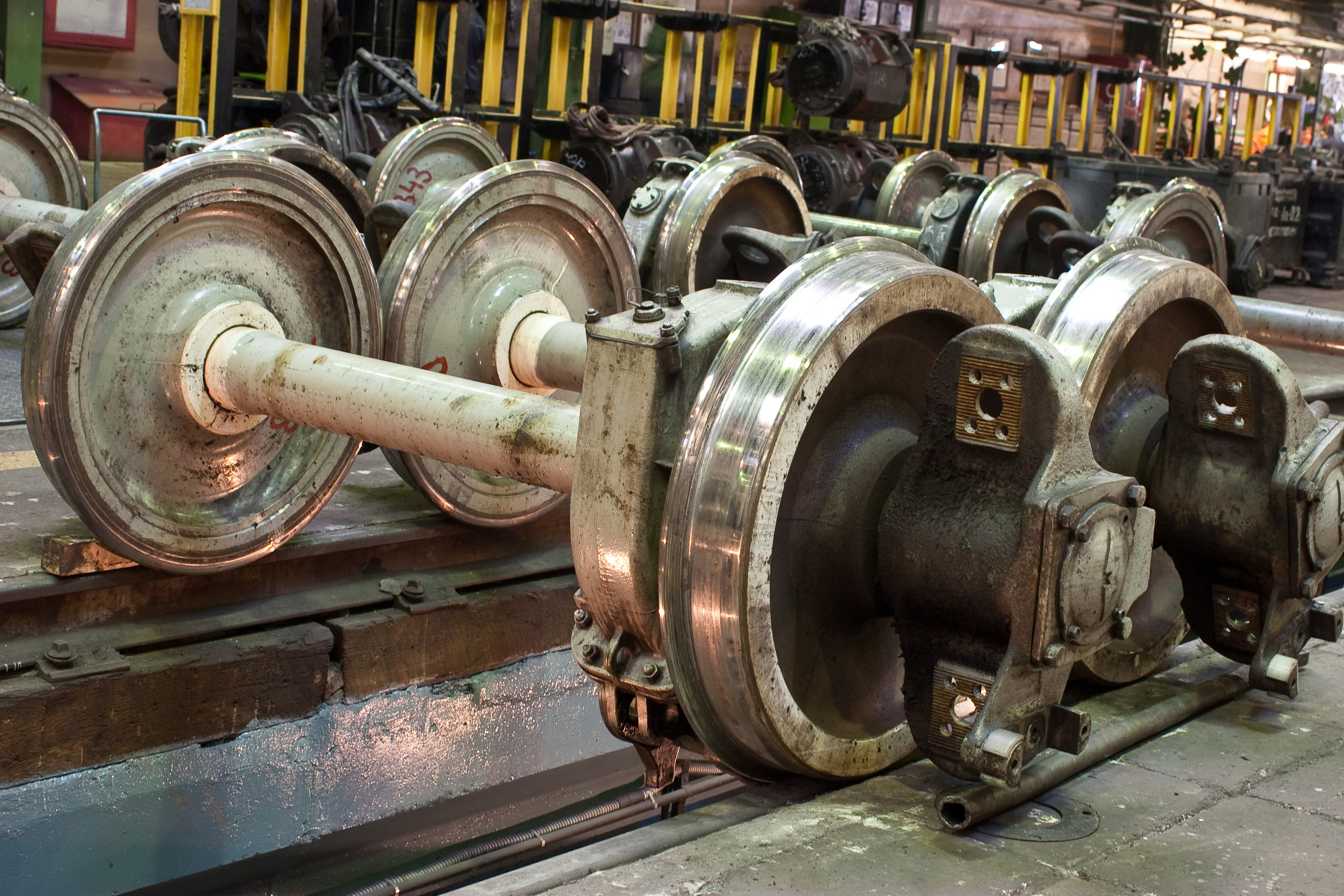 Место где чинят поезда. Электродепо «Черкизово», образца 2010 года. Илья Михачёв Фотограф ПРО людей