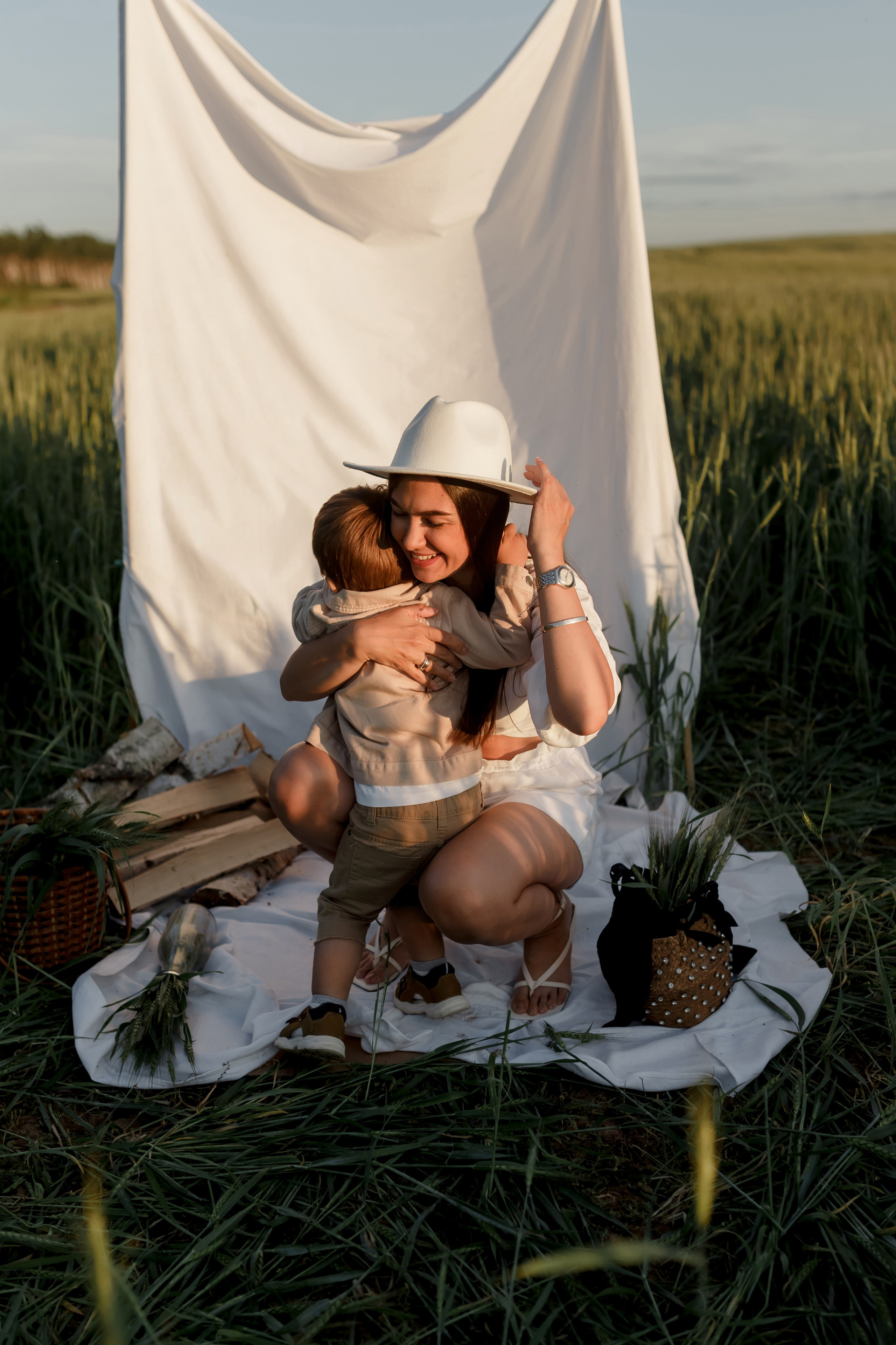 Марина и Паша. Семейный фотограф • Домашние съемки в Нижнем Новгороде