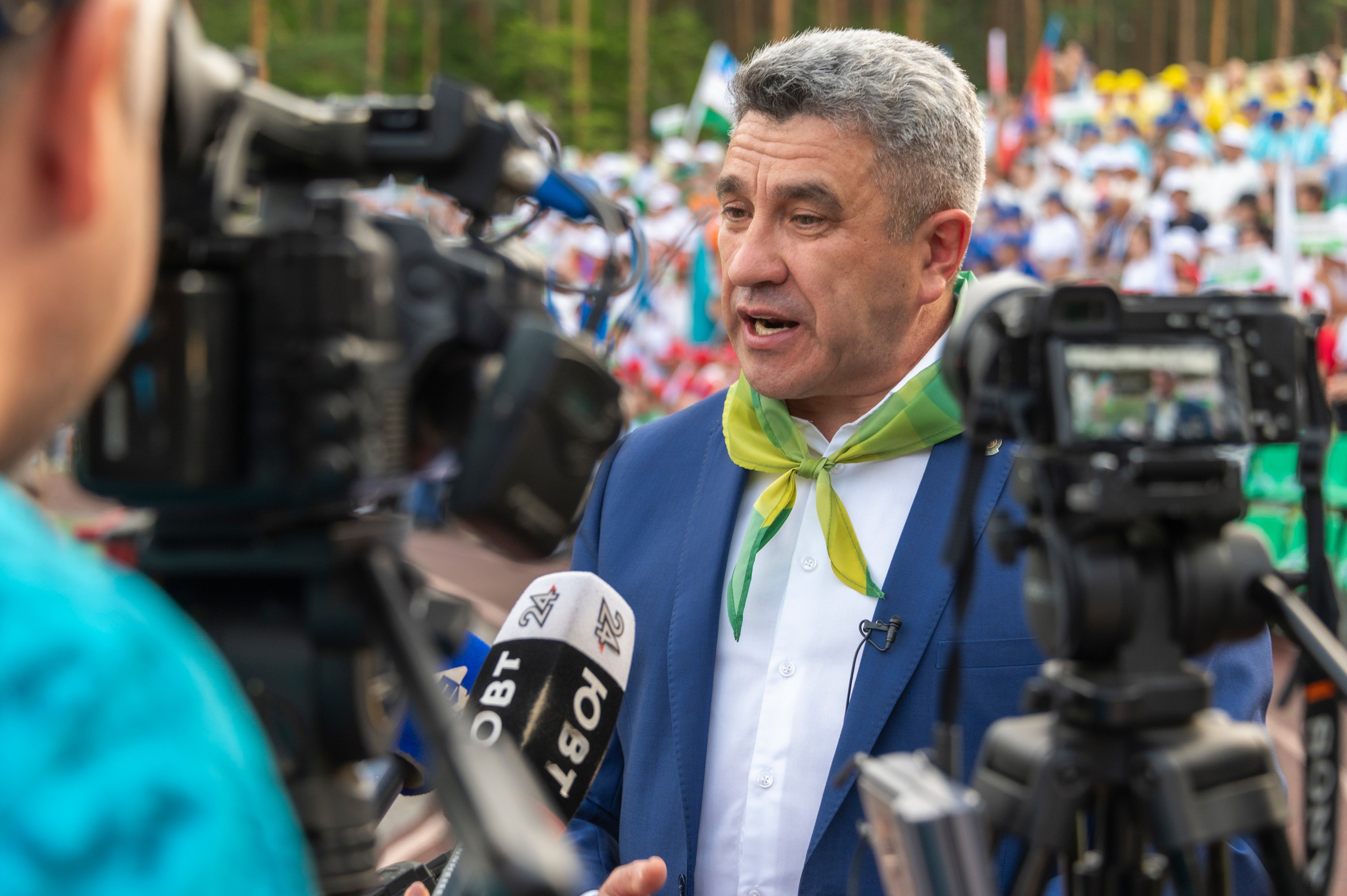 Полевая олимпиада Юных геологов. Фотограф Роман Адлер