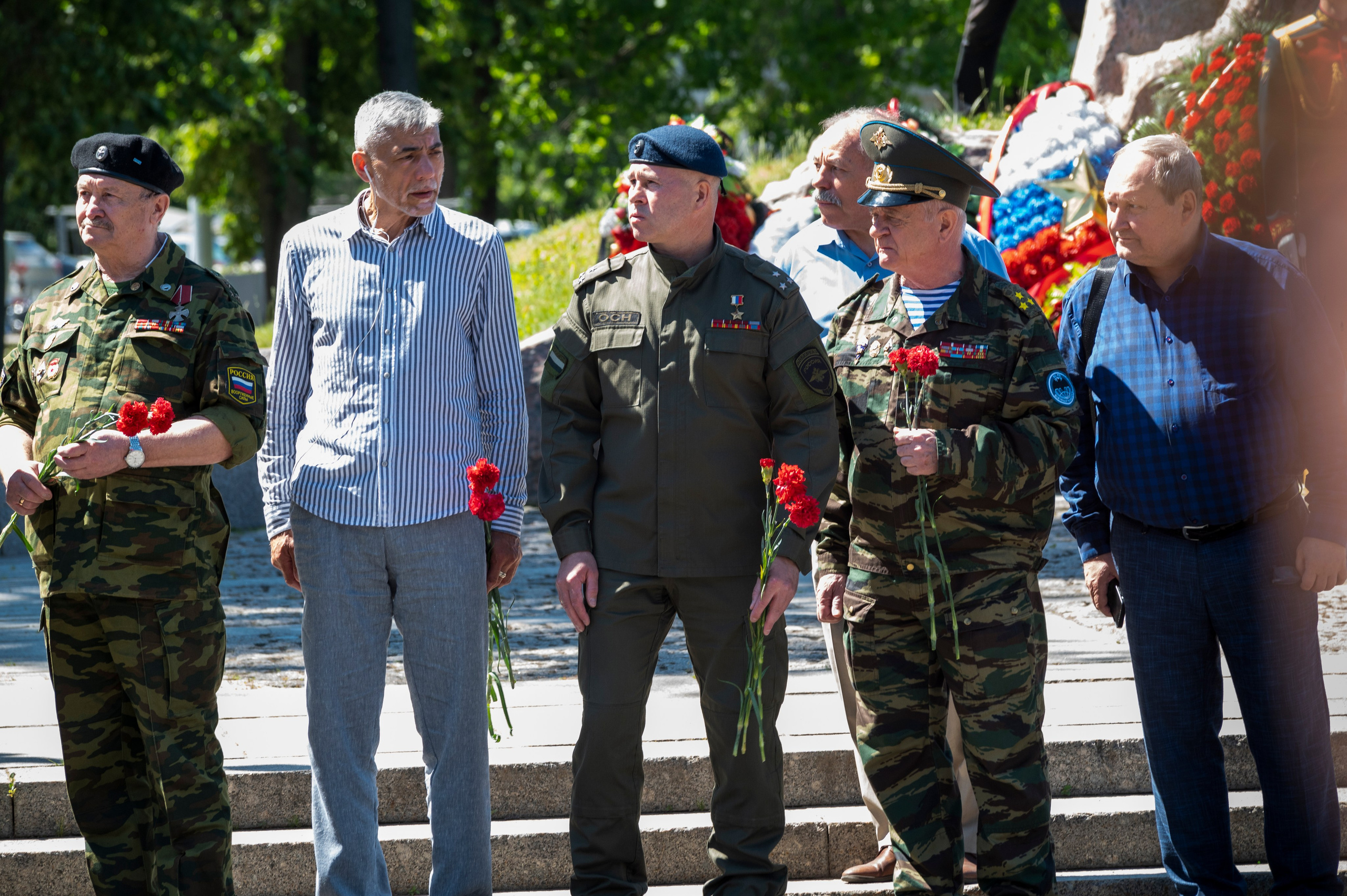 День ветеранов боевых действий 2022. Фотограф Роман Адлер