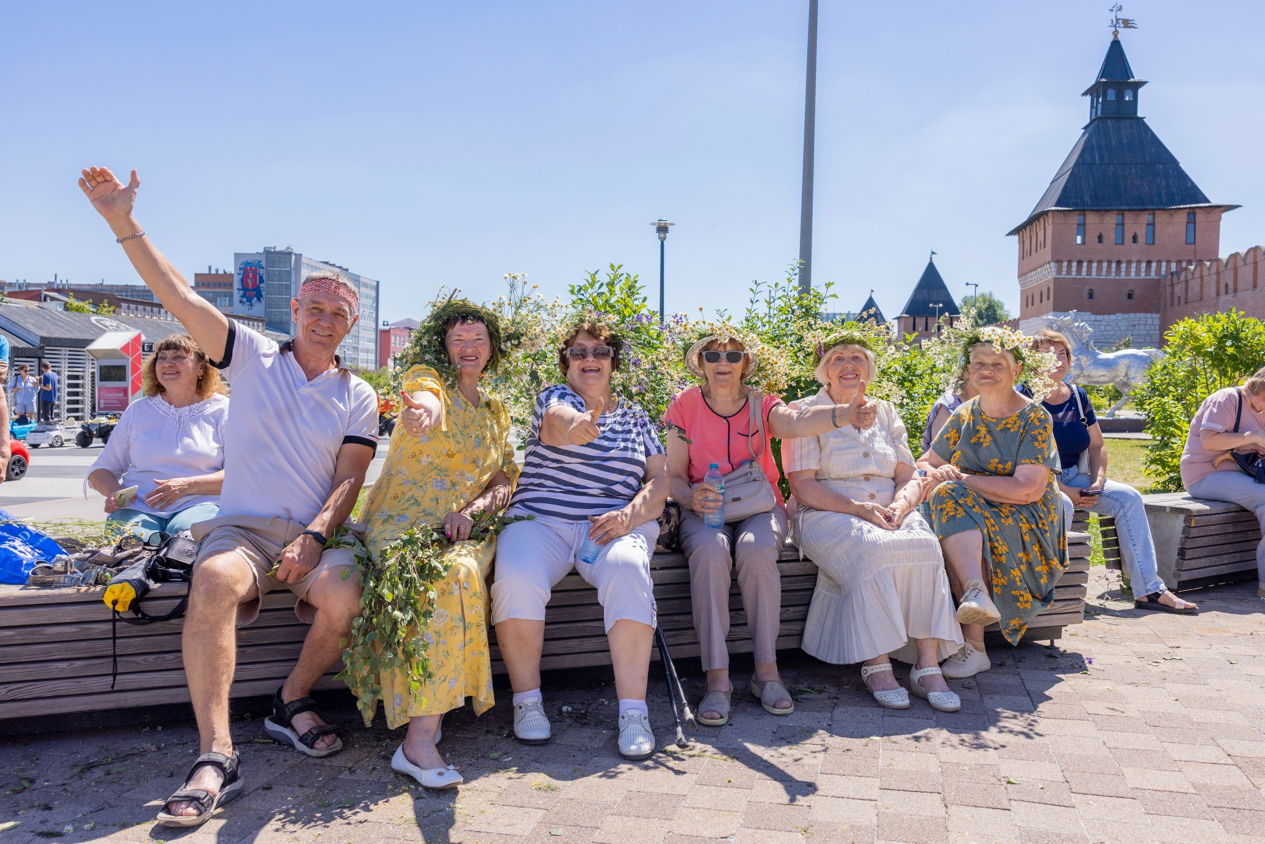 Фестиваль «Ромашковый хоровод». Северная ходьба. Фотограф в Туле Крупский АнДРей. Фотостудия «КАДР71» в Туле