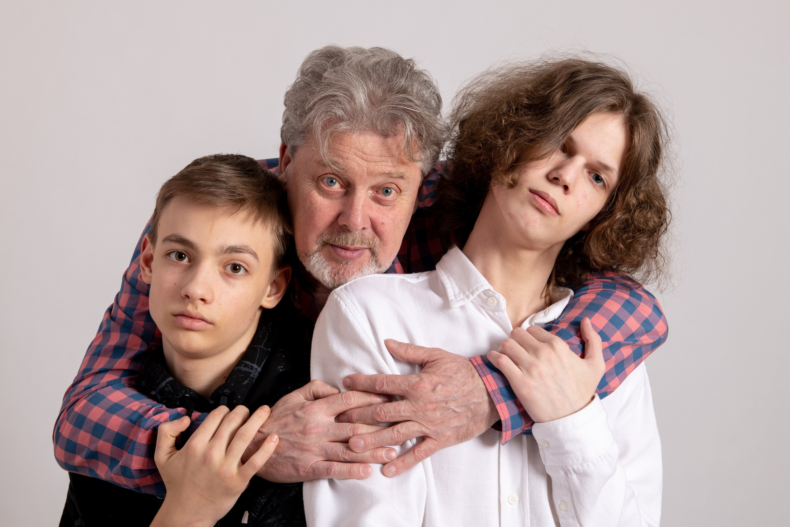 Семейные портреты Ирины и Владимира с детьми. Фотосессия беременности — Крылова Натали — Москва