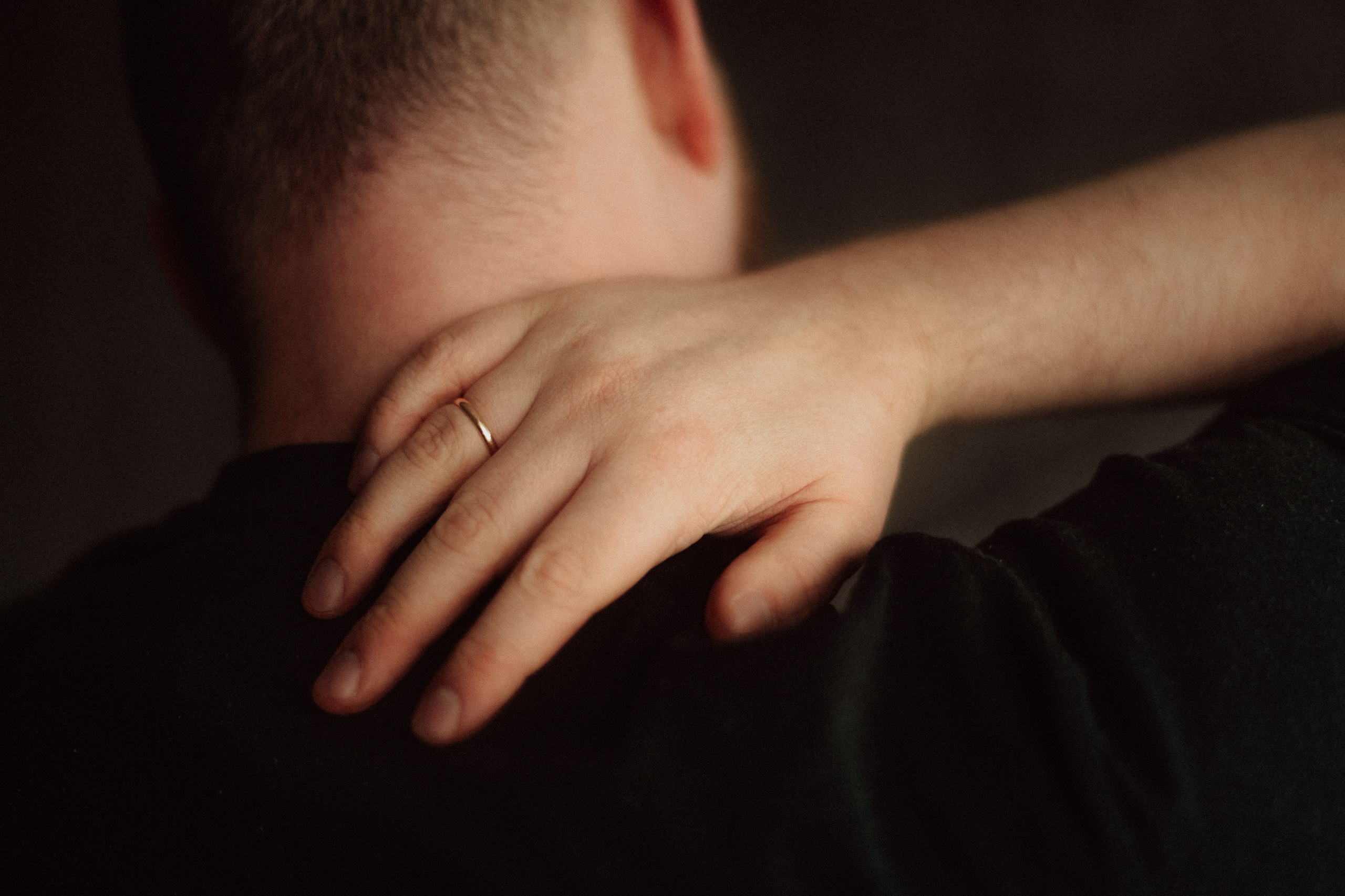 Портретная фотосессия в квартире, автопортрет