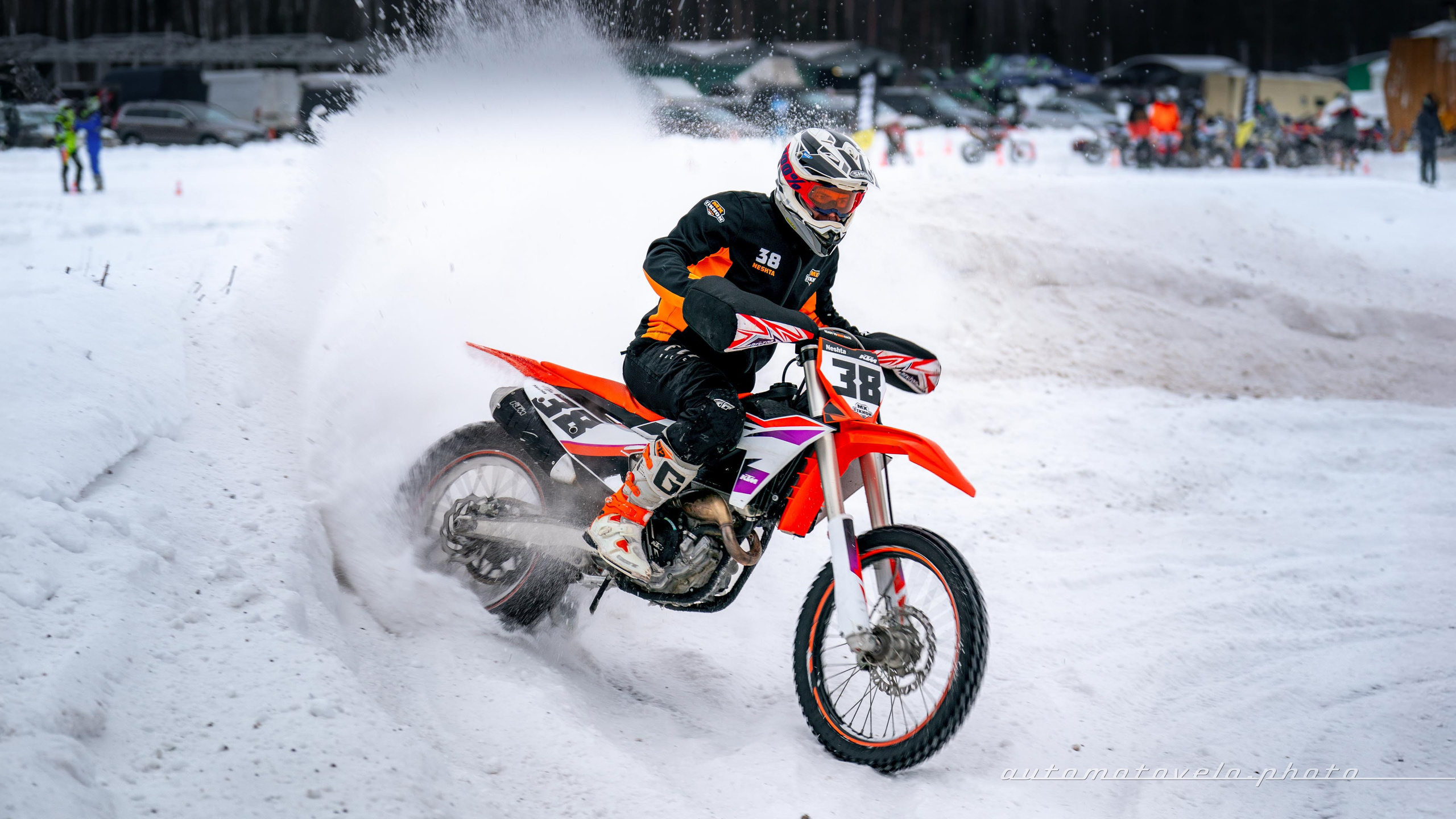 Скийоринг в Конаково 2024/25. 1 этап