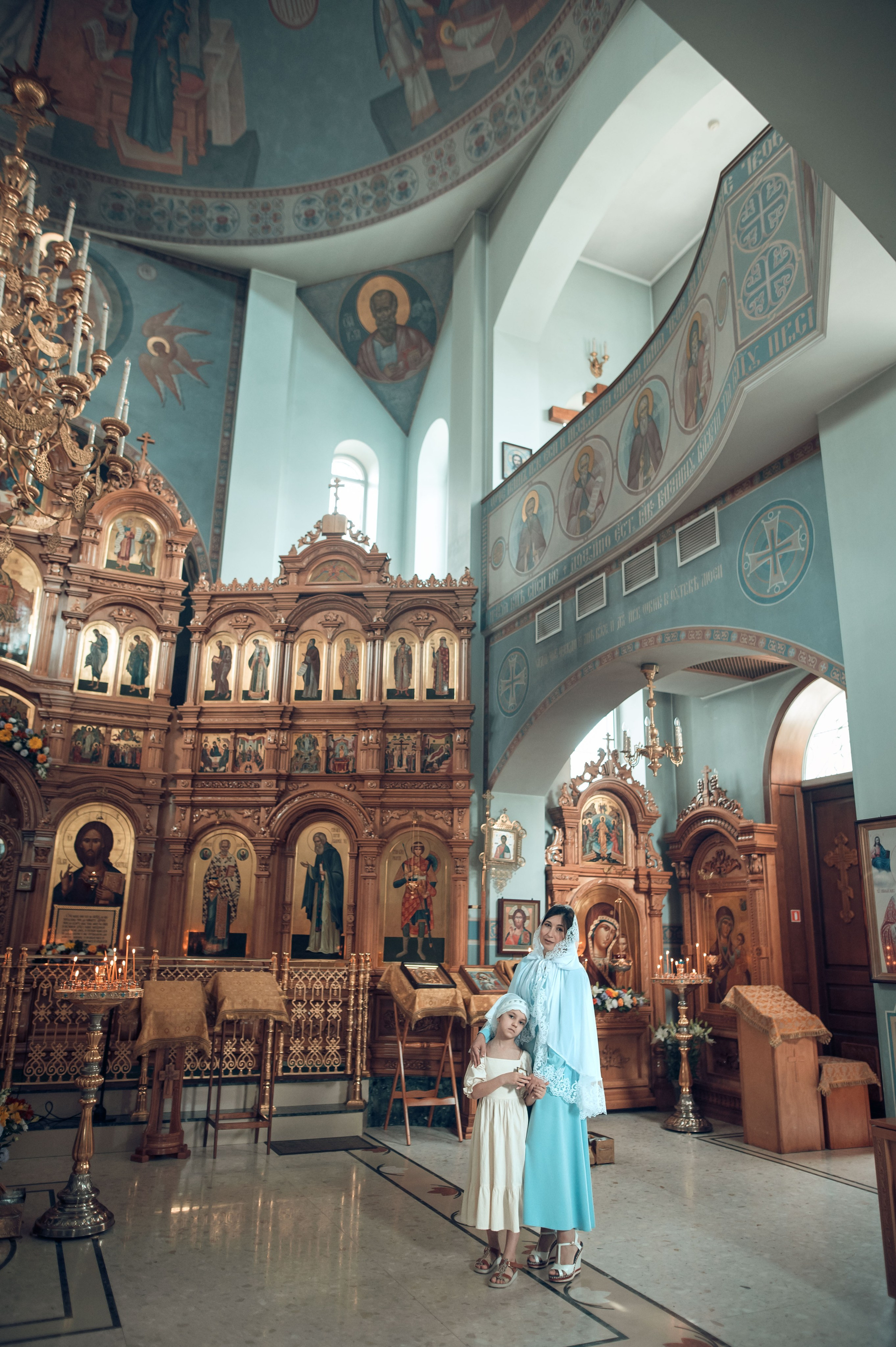 Таинство крещения Екатерины в Свято-Казанском храме. Фотограф на Таинство Венчания и Крещения в Краснодаре Абрамова Людмила
