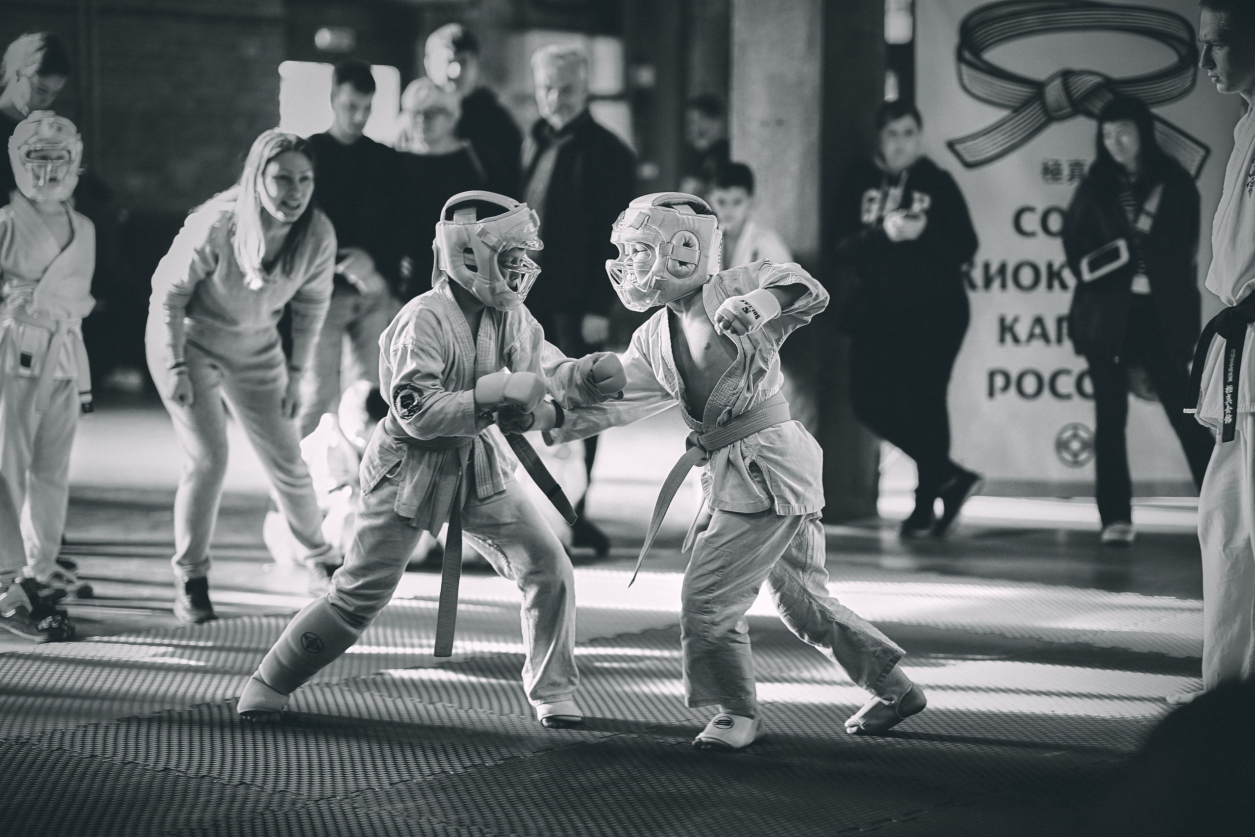 Репортаж детских соревнований киокушин каратэ. Репортажный фотограф Ирина Курманаева