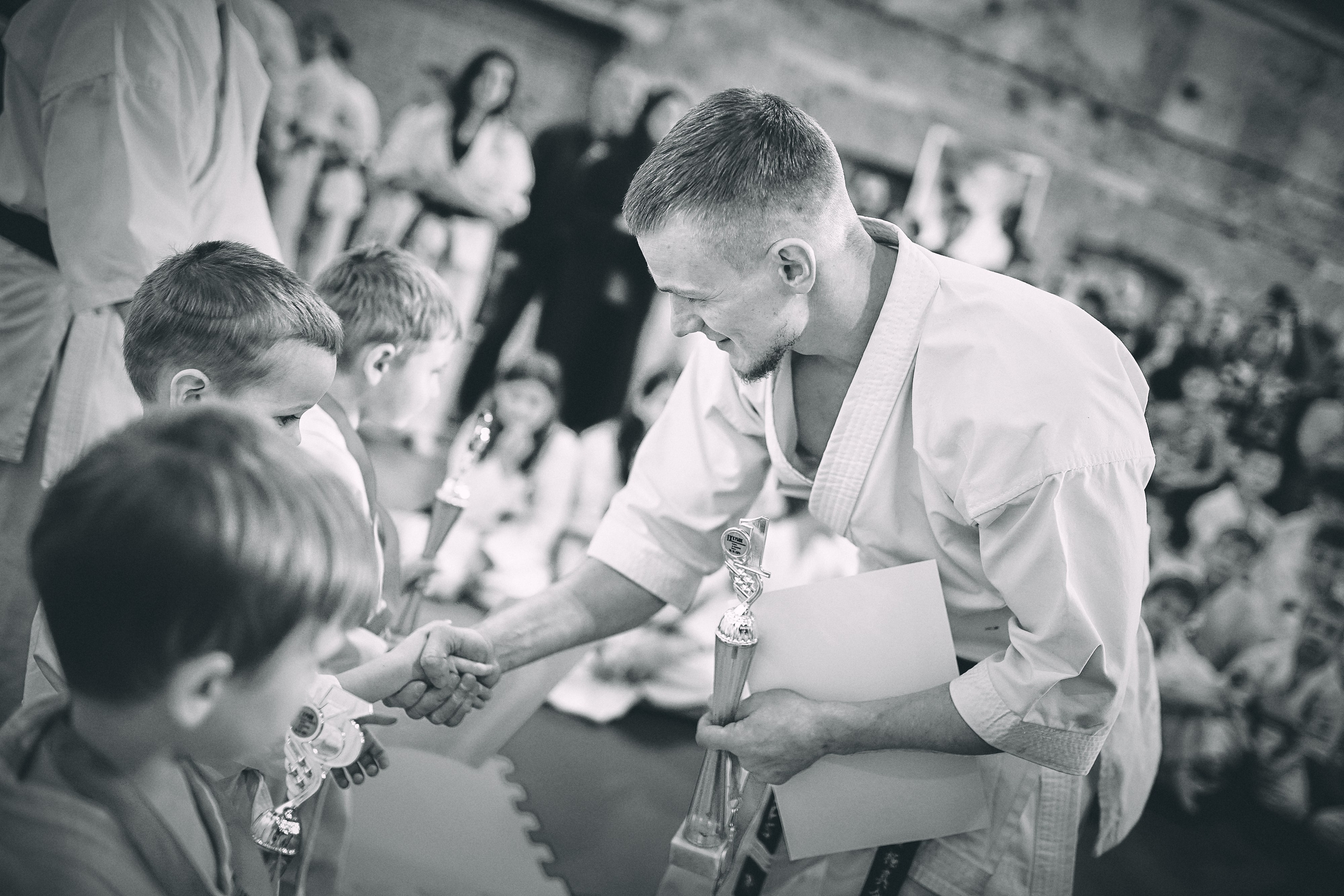 Репортаж детских соревнований киокушин каратэ. Репортажный фотограф Ирина Курманаева