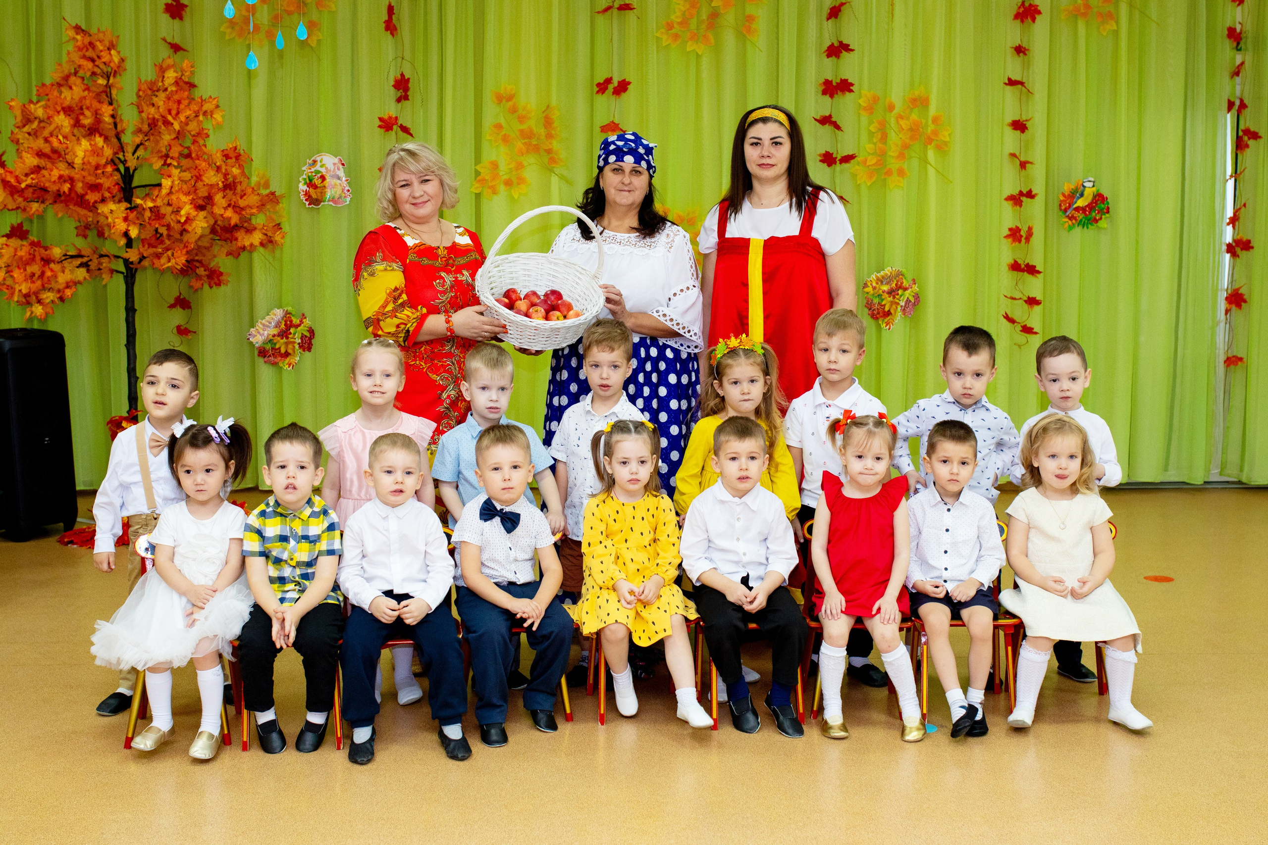 Жаконя.Младшая группа.Праздник осени. Фотограф в Новосибирске Ася Зверева