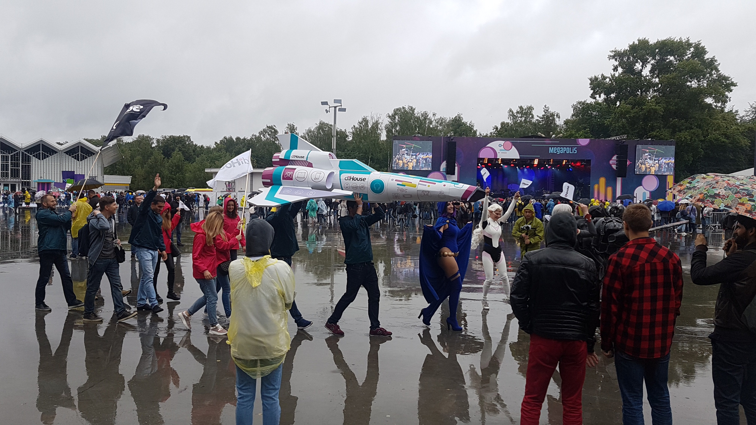 Корпоратив на 5000 человек. Праздничное агентство ПИОН