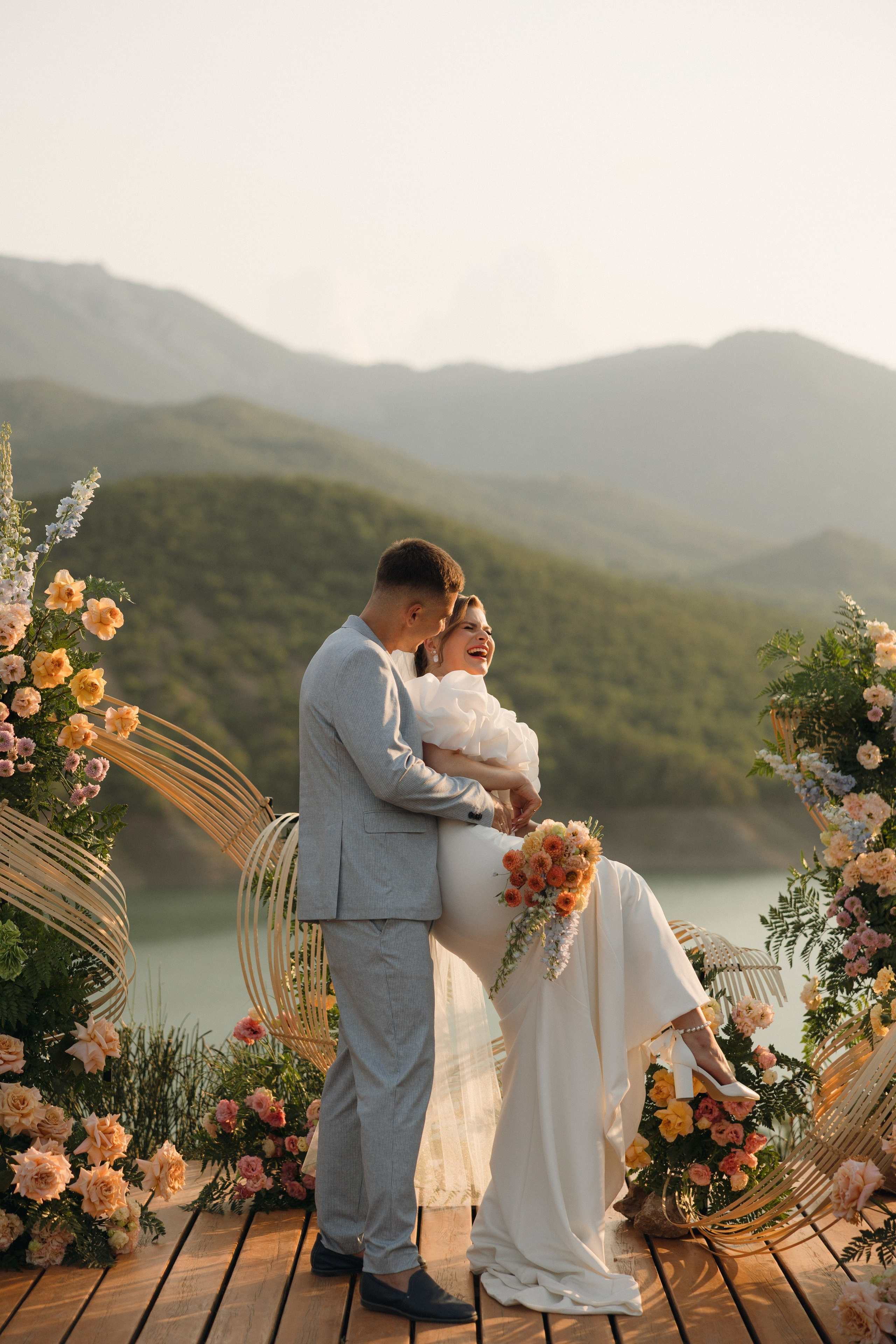 Диана и Никита. Огранизация свадьбы в Крыму