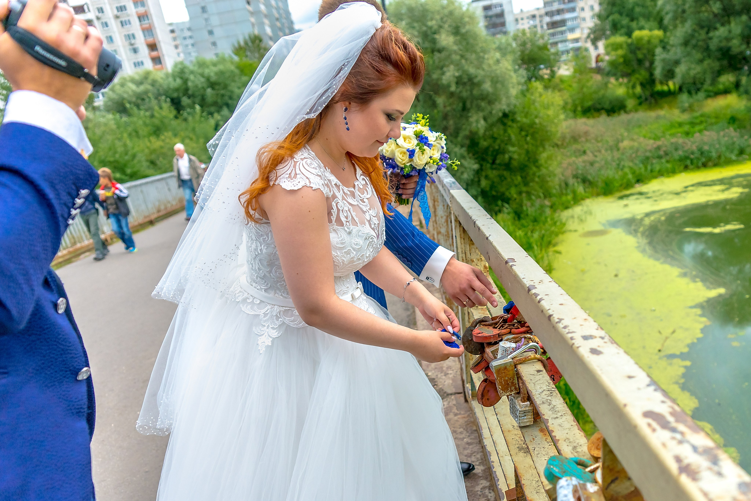 Свадьба в синем настроении. Фотограф Владимир Артамонов