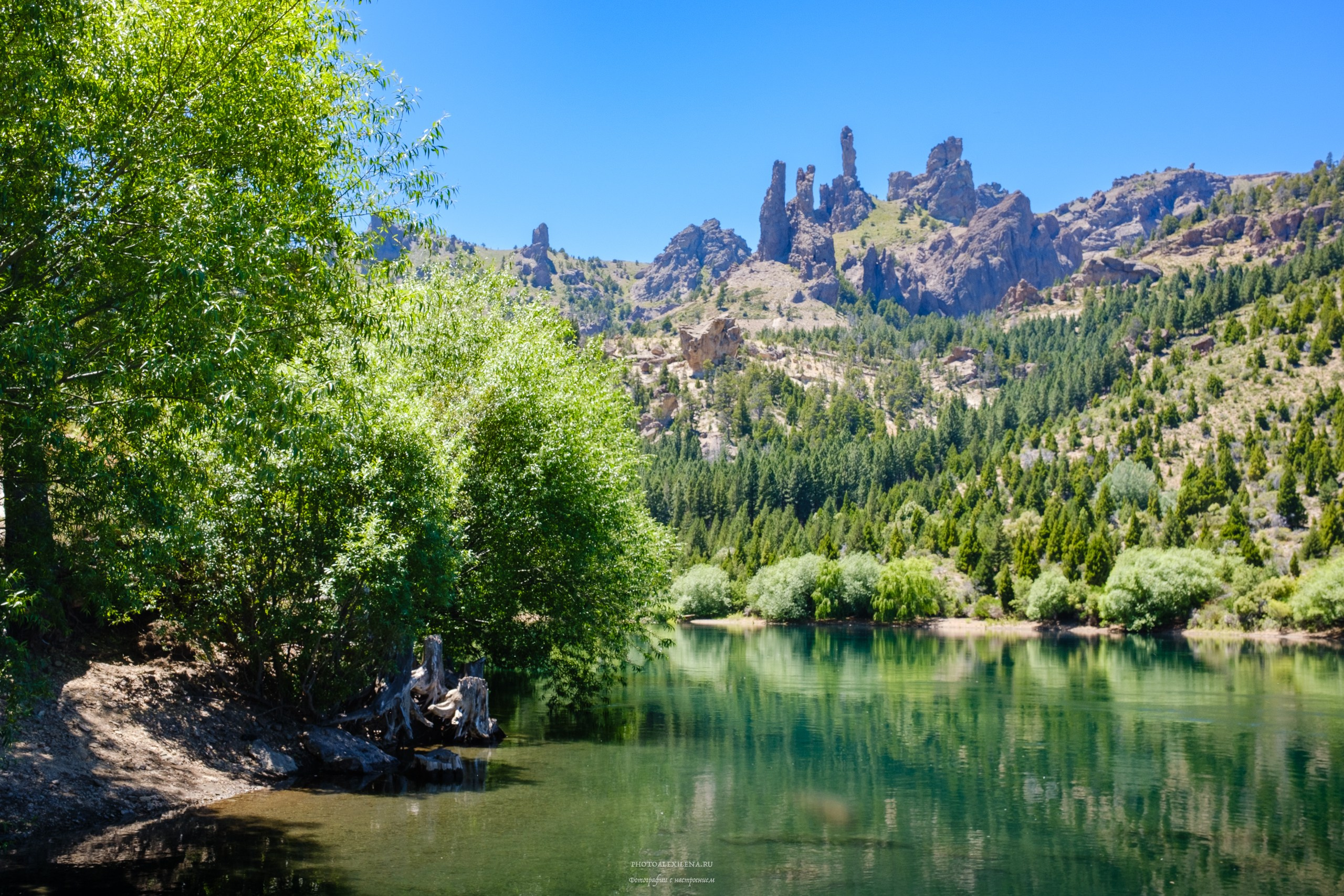 Озёрный край Барилоче. Авторские стильные фотокартины