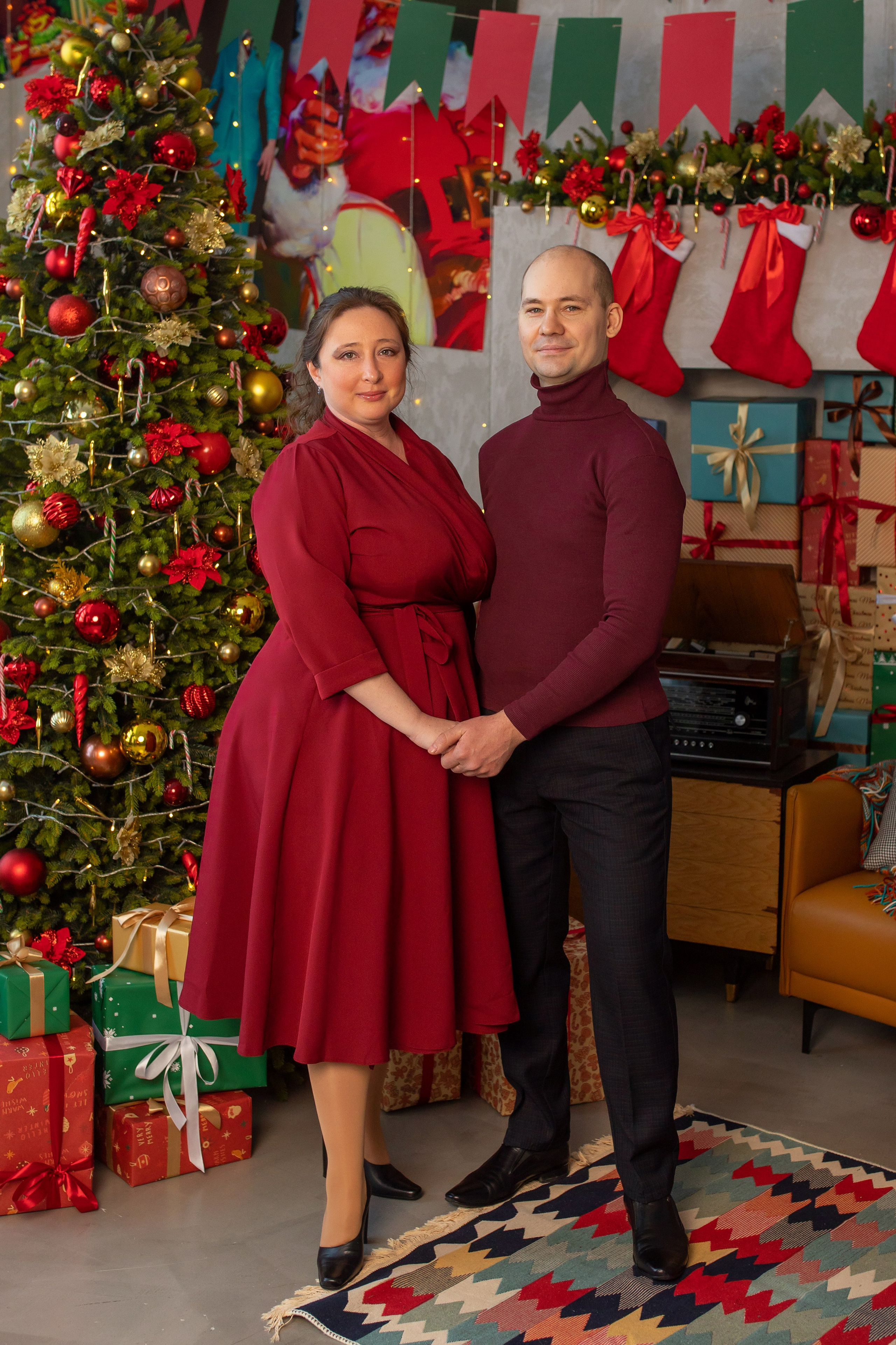 Новогодняя фотосессия Хабаровск. Фотограф новорожденных и беременности в Хабаровске Варвара Титаева