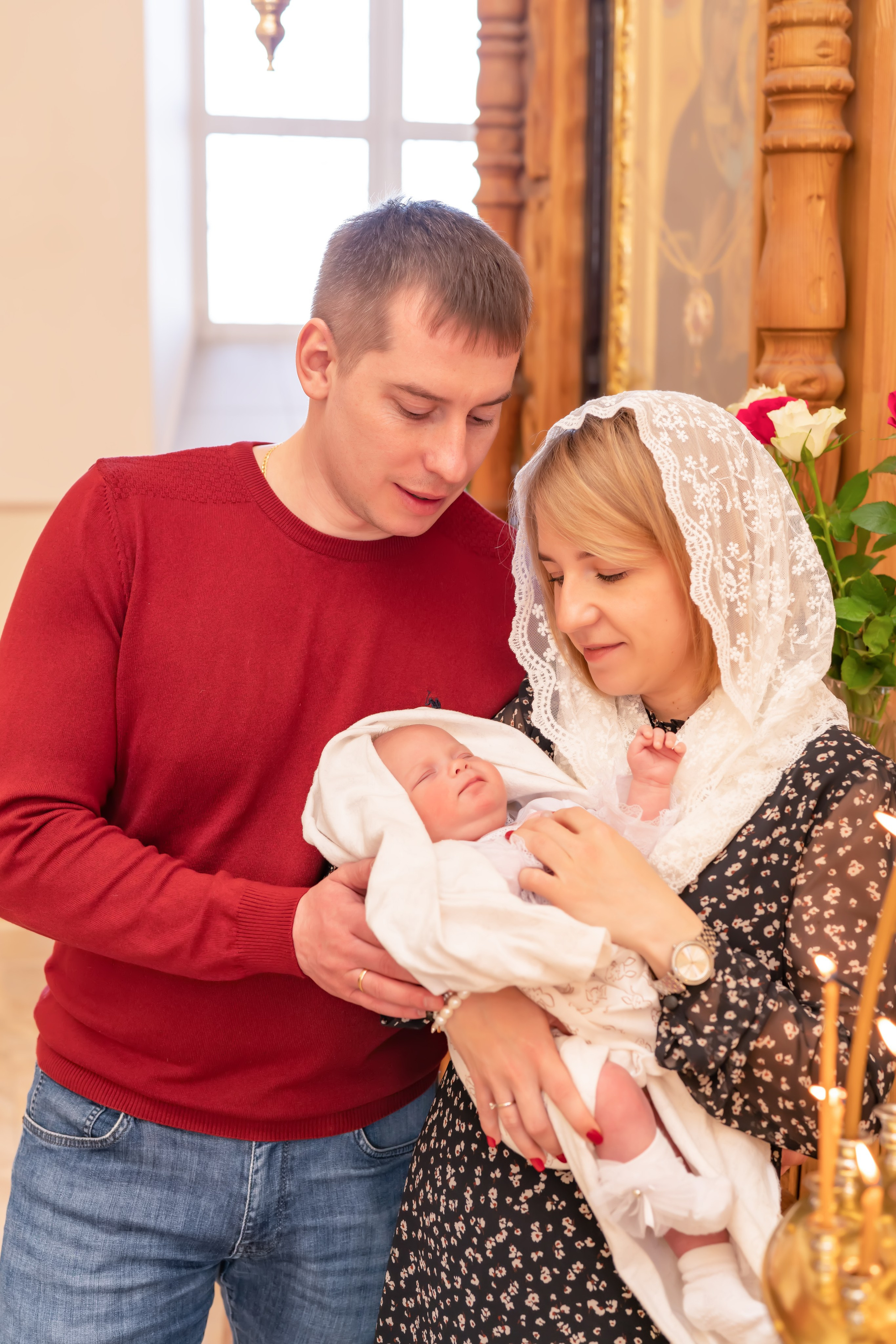 Таинство Крещения. Семейный и детский фотограф Тула Ясногорск Тульская область Надежда Кукушкина