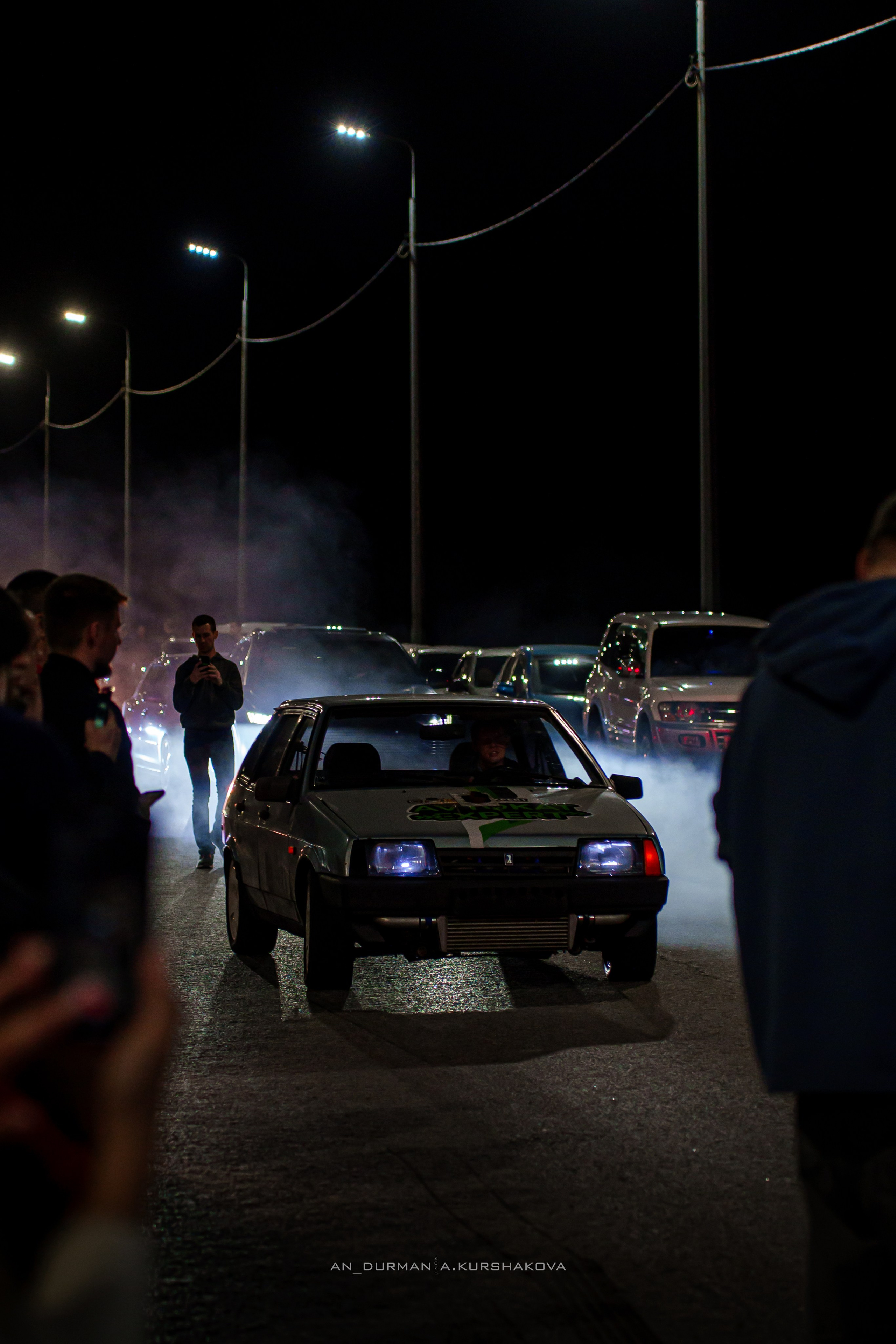 Night drag 25'. Фотограф, видеограф и пилот дрона на Байкале