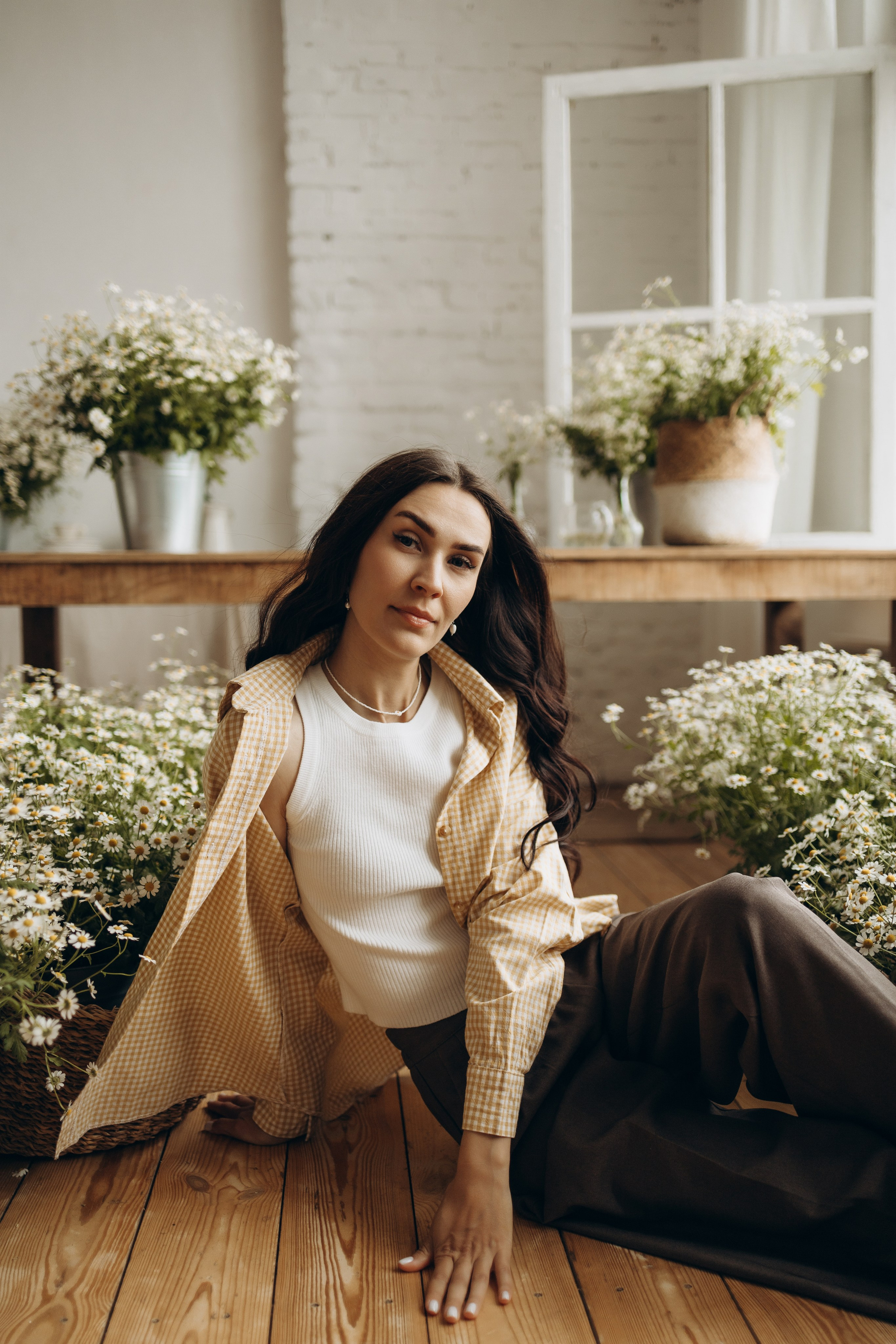 Вика ромашки. Самый теплый фотограф в Краснодаре Рябоконь Ксения