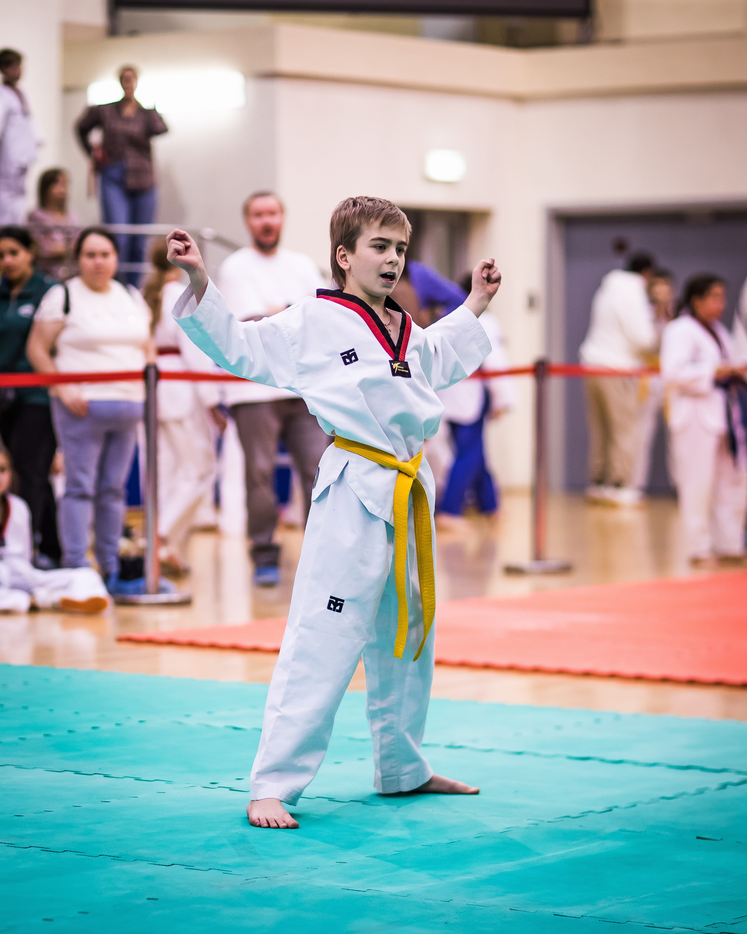 Турнир Федерации детского тхэквондо России по дисциплине ПХУМСЭ. Спортивный фотограф Максим Серегин