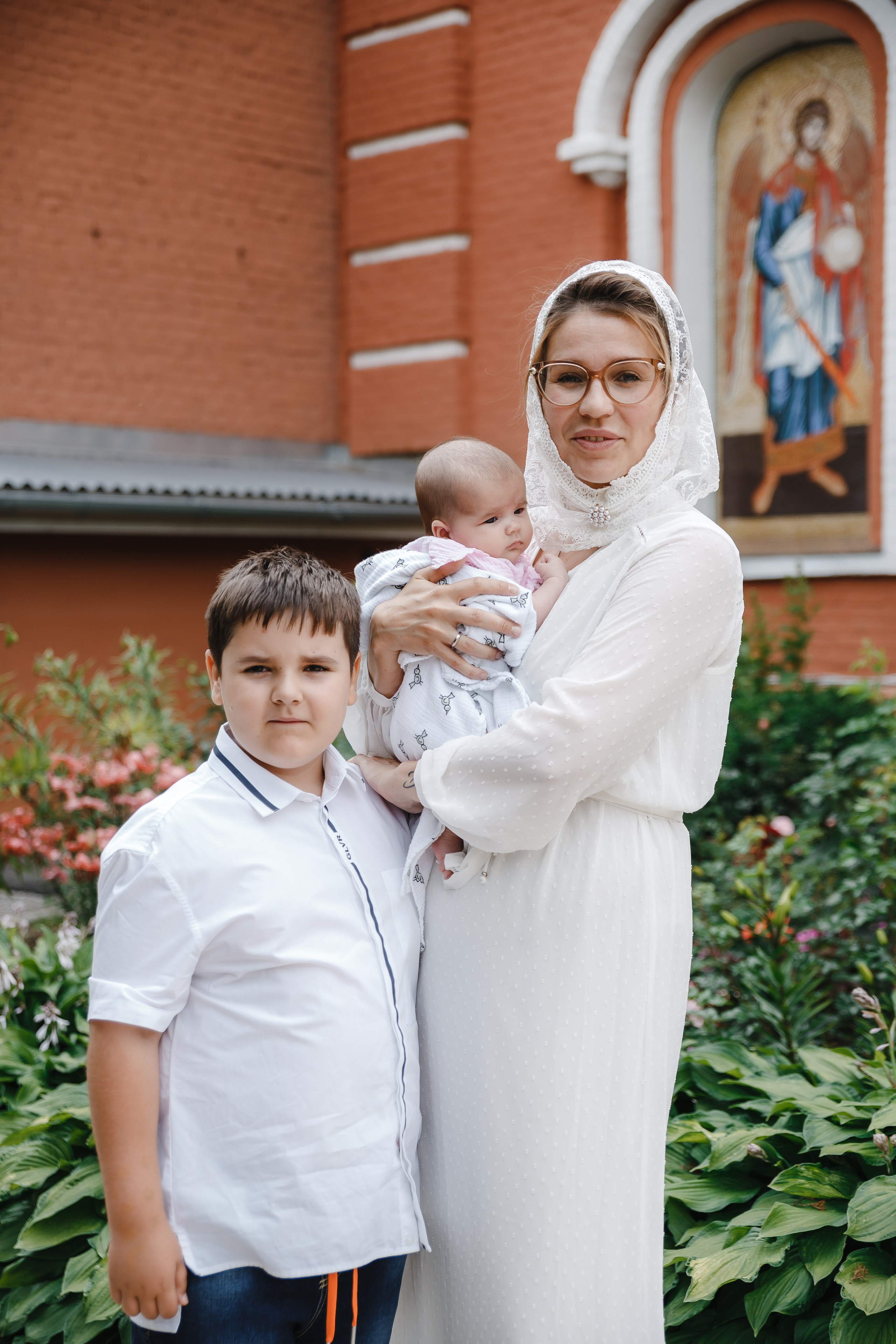Крещение в храме Спаса Нерукотворного Образа в Б.Свинорье Г.Москвы. Фотограф на Крещение Москва