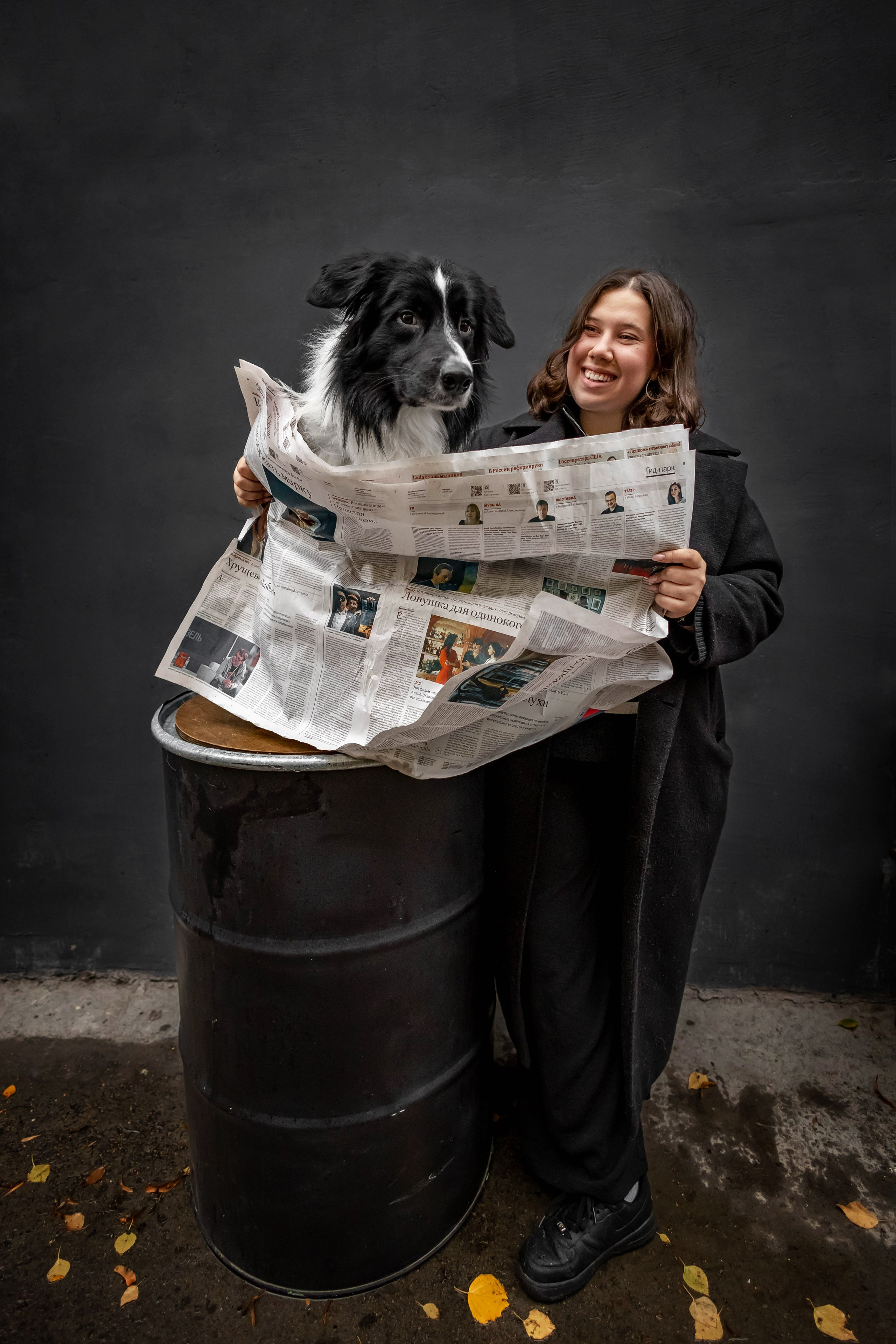 Мария и Пампкин. Https://moshkovaphoto.ru/