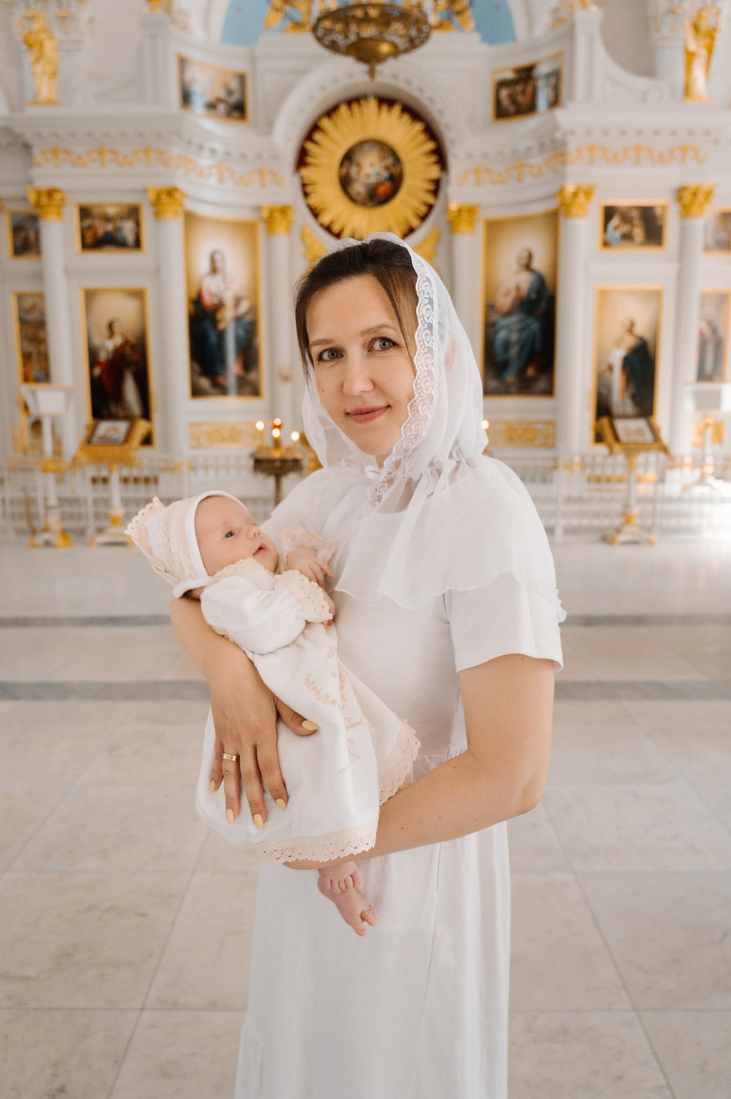 Крещение Марии. Храм Рождества Христова на Песках. Фотограф на роды СПБ Юлия Герасимова