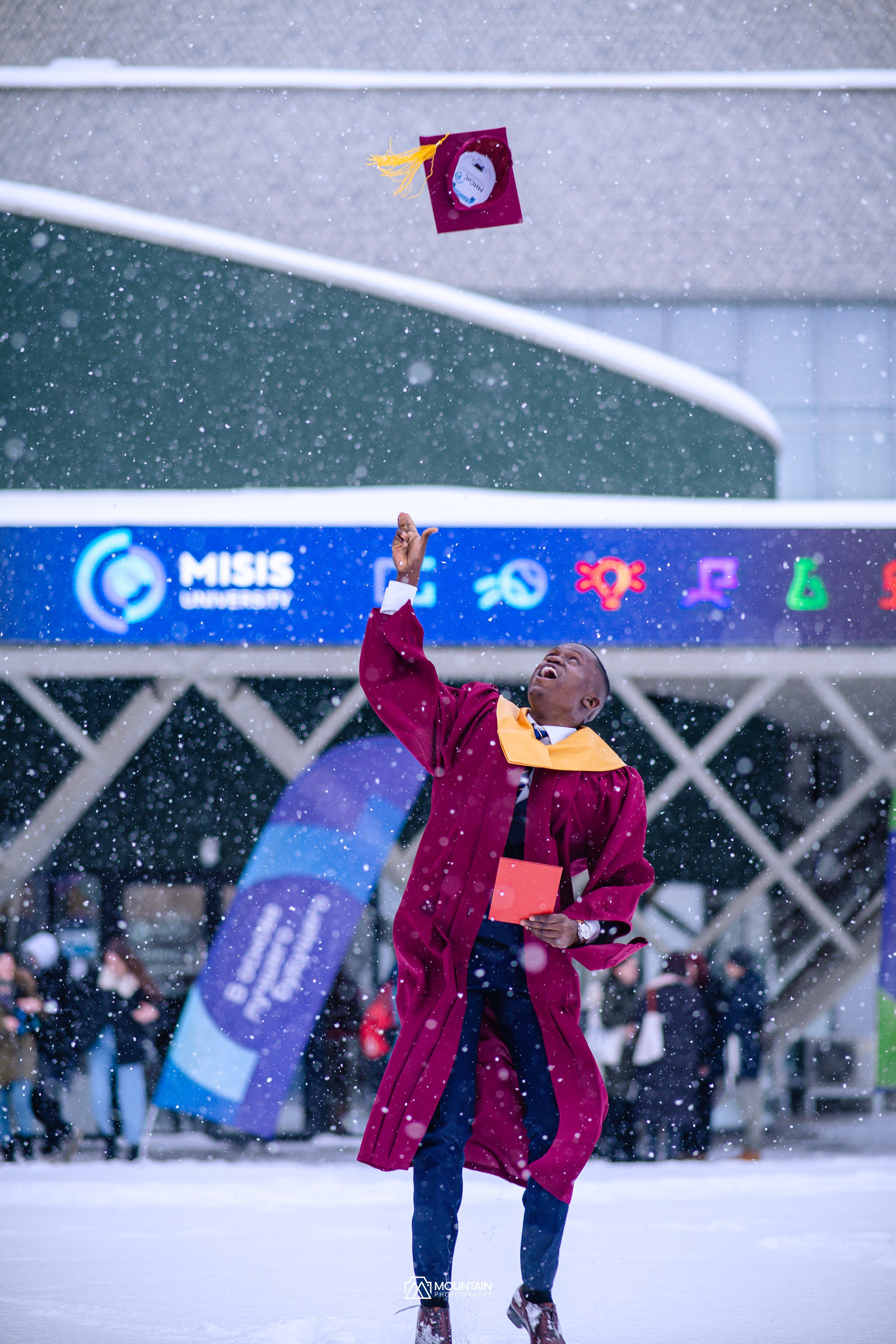 Remise des diplômes. Photographe basé à Moscou