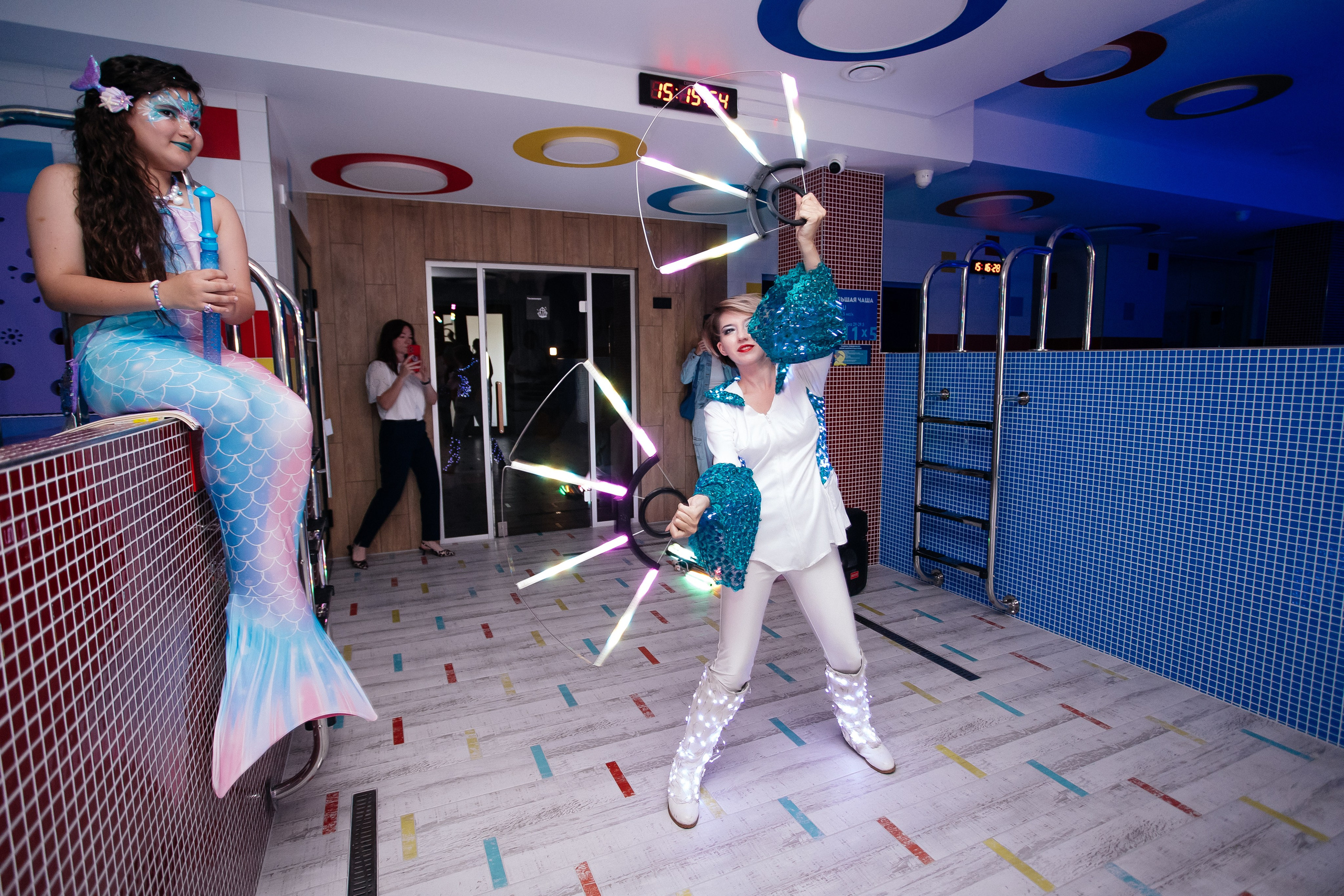 Открытие бассейна. Фотограф в Иркутске