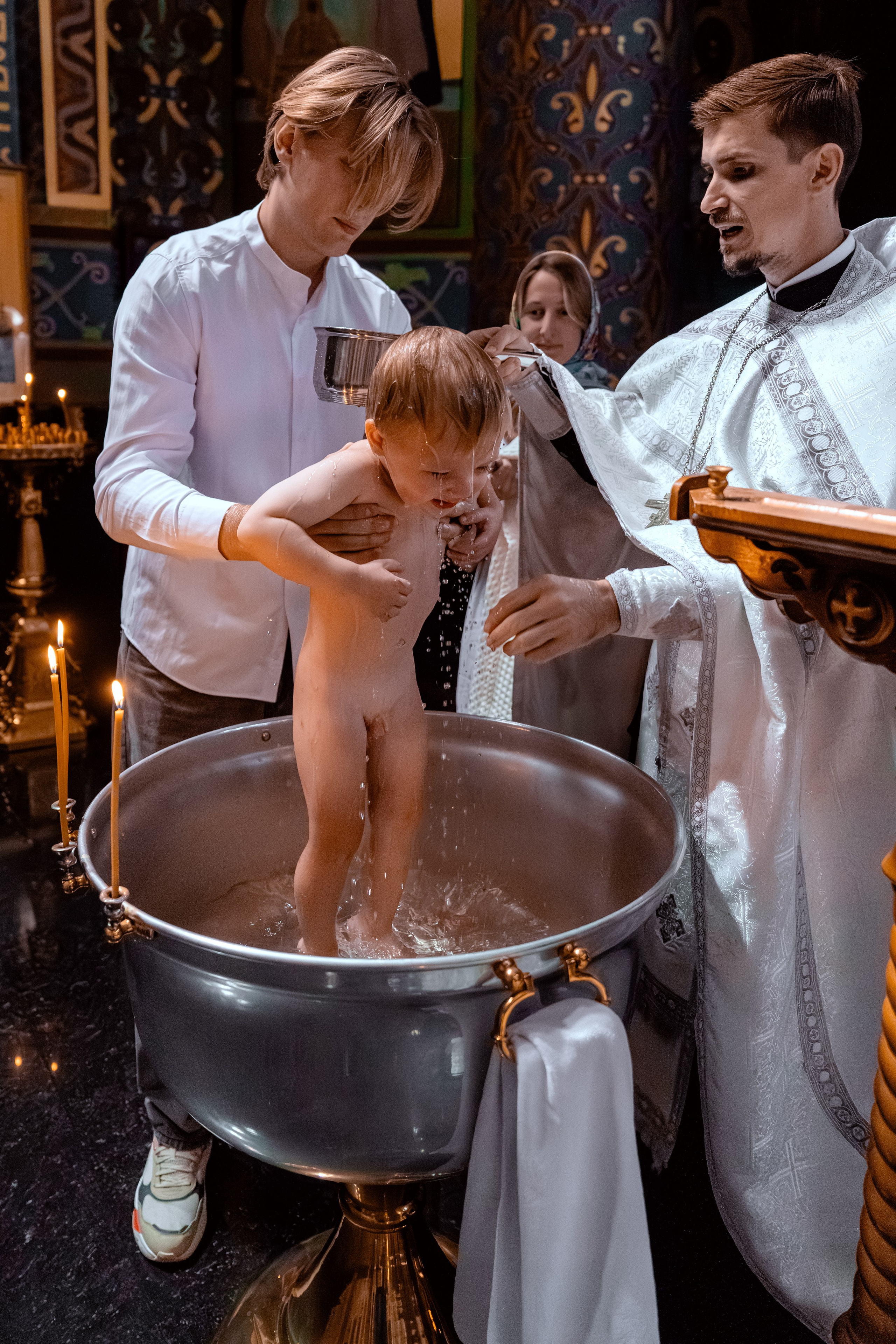 Крещение Матвея. Репортажный фотограф в Красной Поляне и Сочи Павлюченко Екатерина