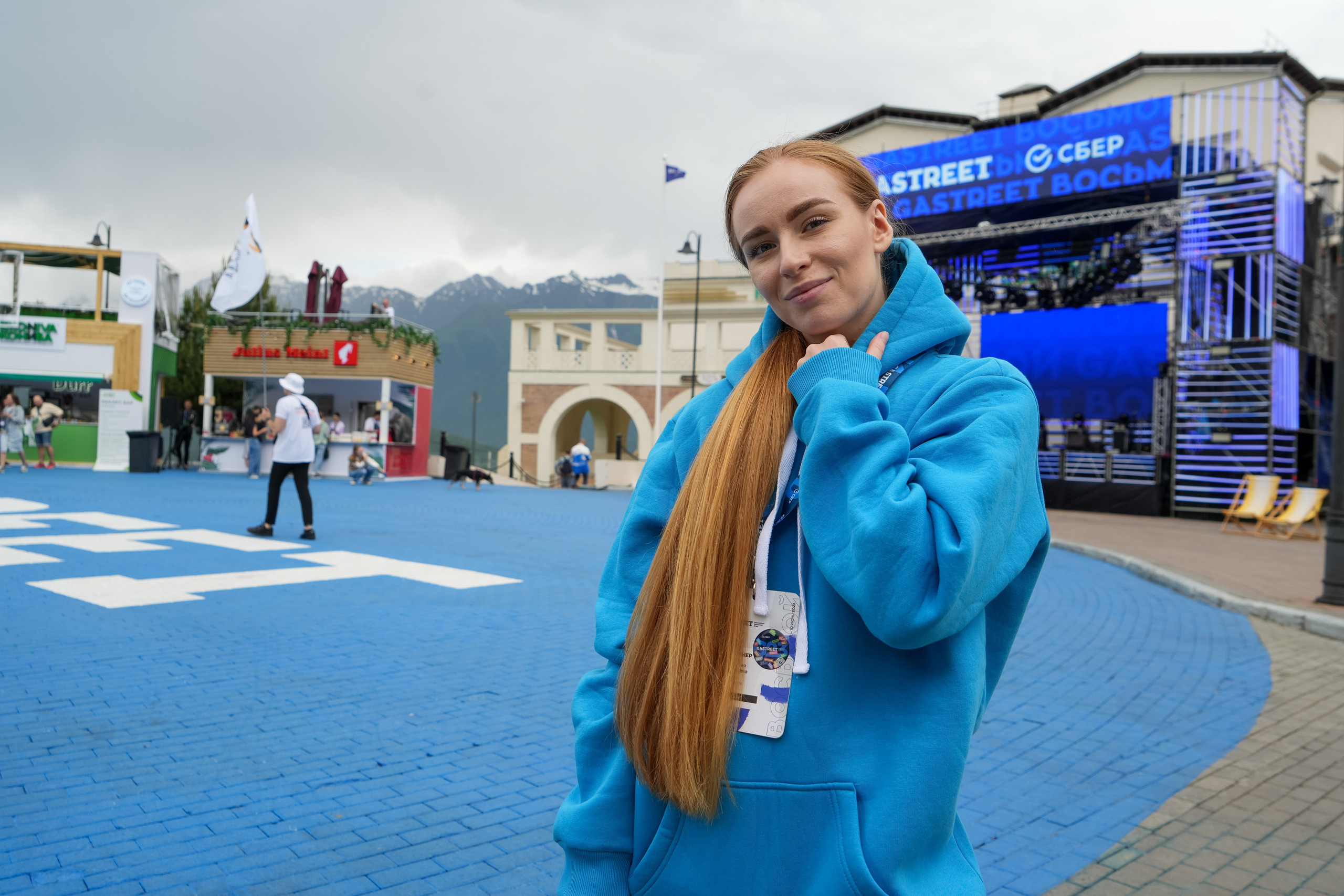 Фотоотчет партнерской интеграции СБП на Gastreet 2023. Репортажный фотограф в Красной Поляне и Сочи Павлюченко Екатерина