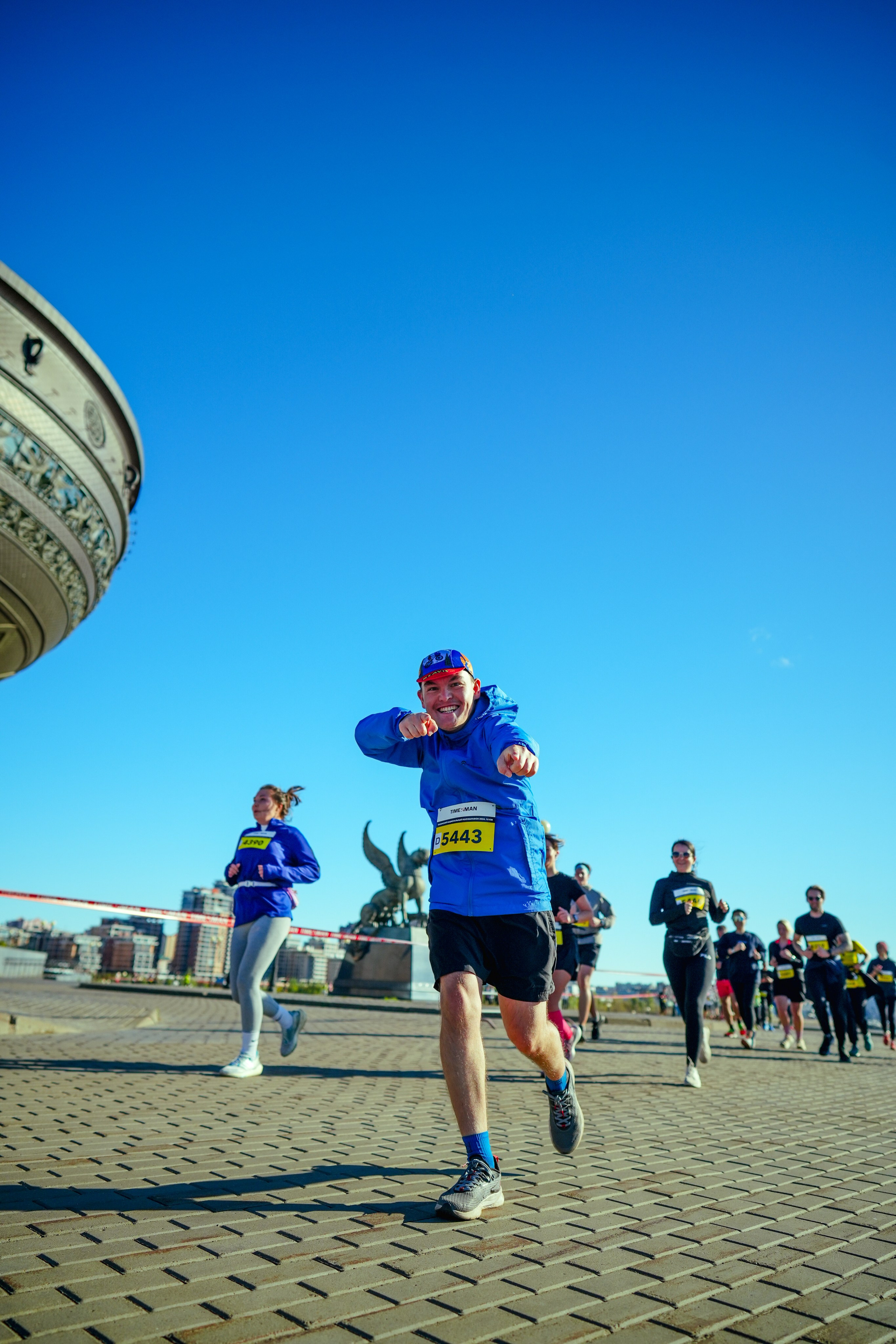 Спортивный репортаж Казанский полумарафон. Фотоким