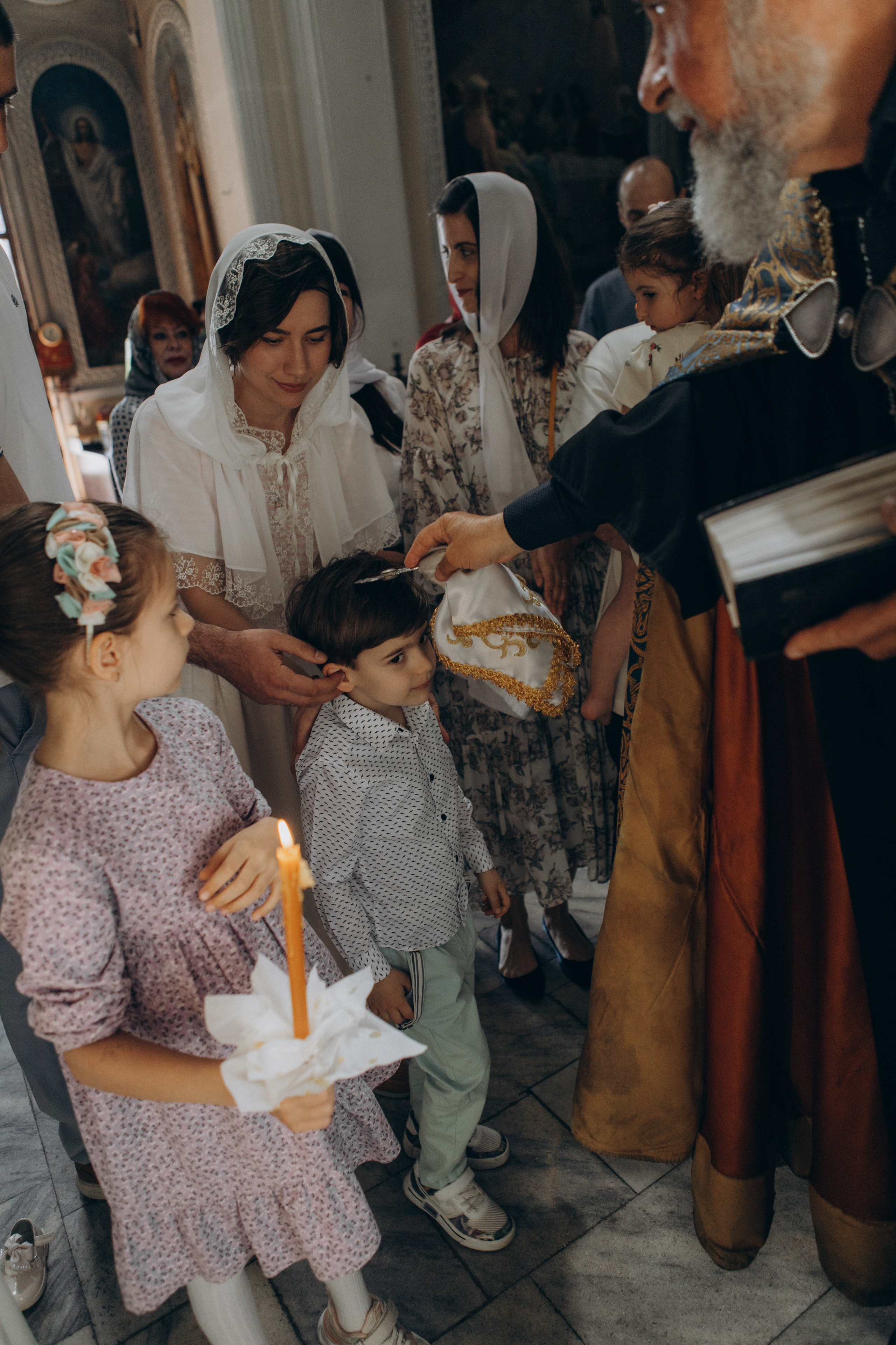 Крещение Томы. Семейный фотограф и фотограф на роды в Ростове-на-Дону Мухина Виктория