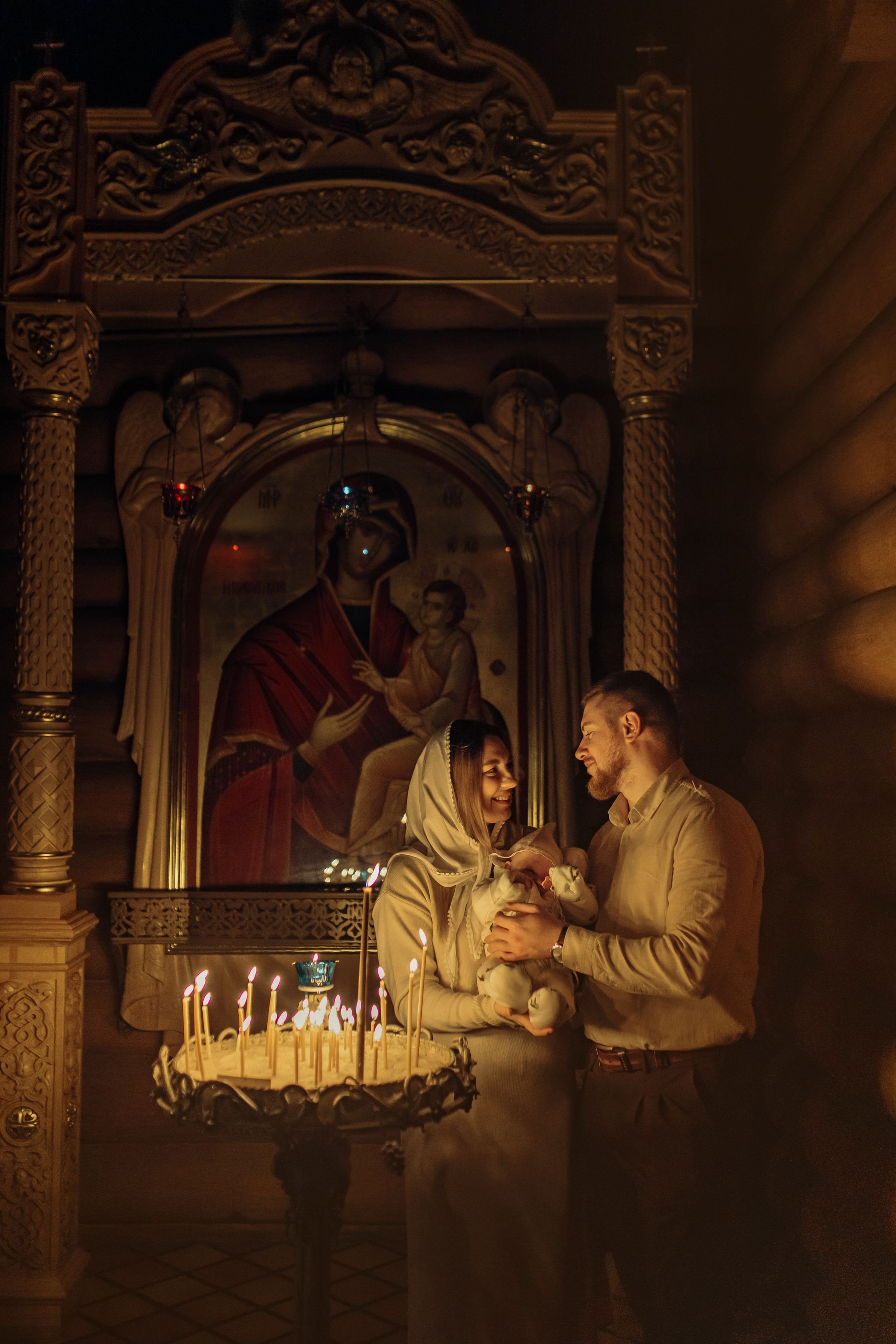 Крещение Эмилии, храм Святой Троицы, ноябрь 25