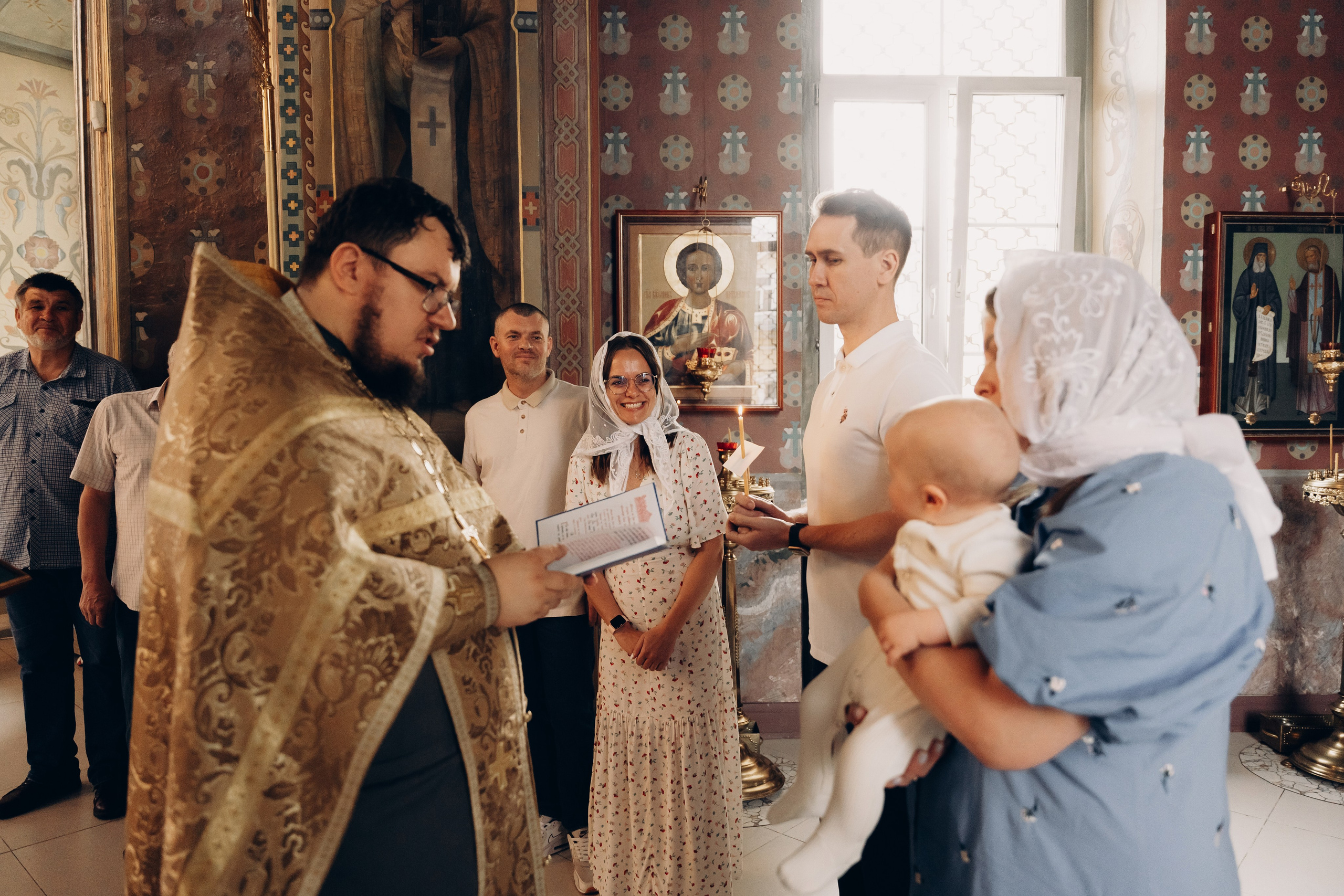 Крещение Тимоши. Алёна Хомич. Свадебный и семейный фотограф Коломна, Москва