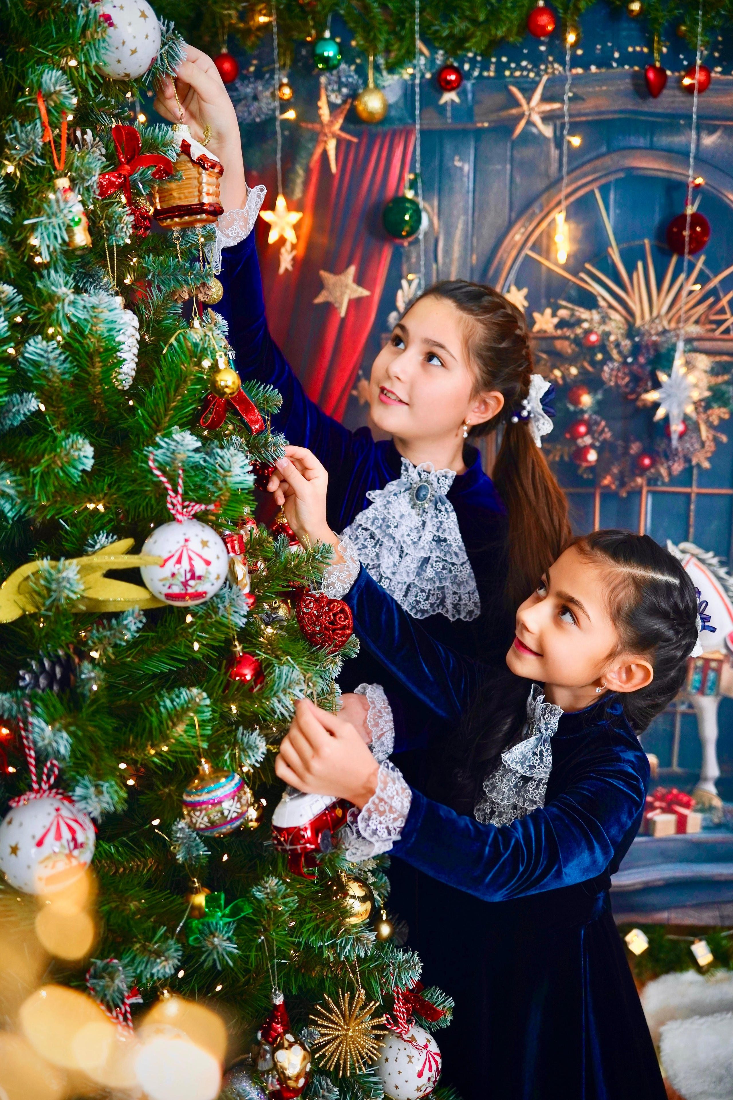 Новогодний фотопроект 2025 № 6. Семейный и детский фотограф Александра Гвоздикова