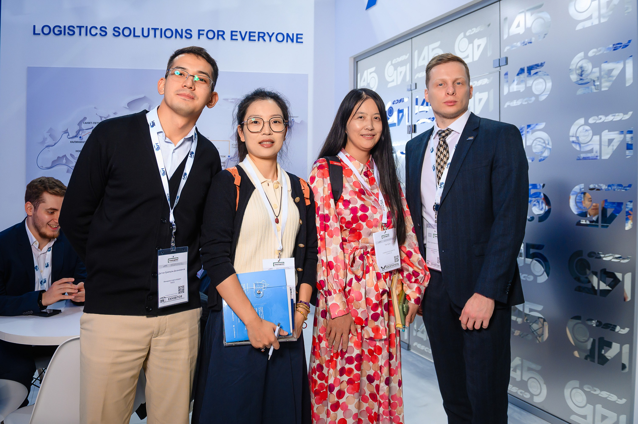 Компания Fesco на выставке TransLogistica Kazakhstan 2025. Интерьерный и репортажный фотограф в Алматы