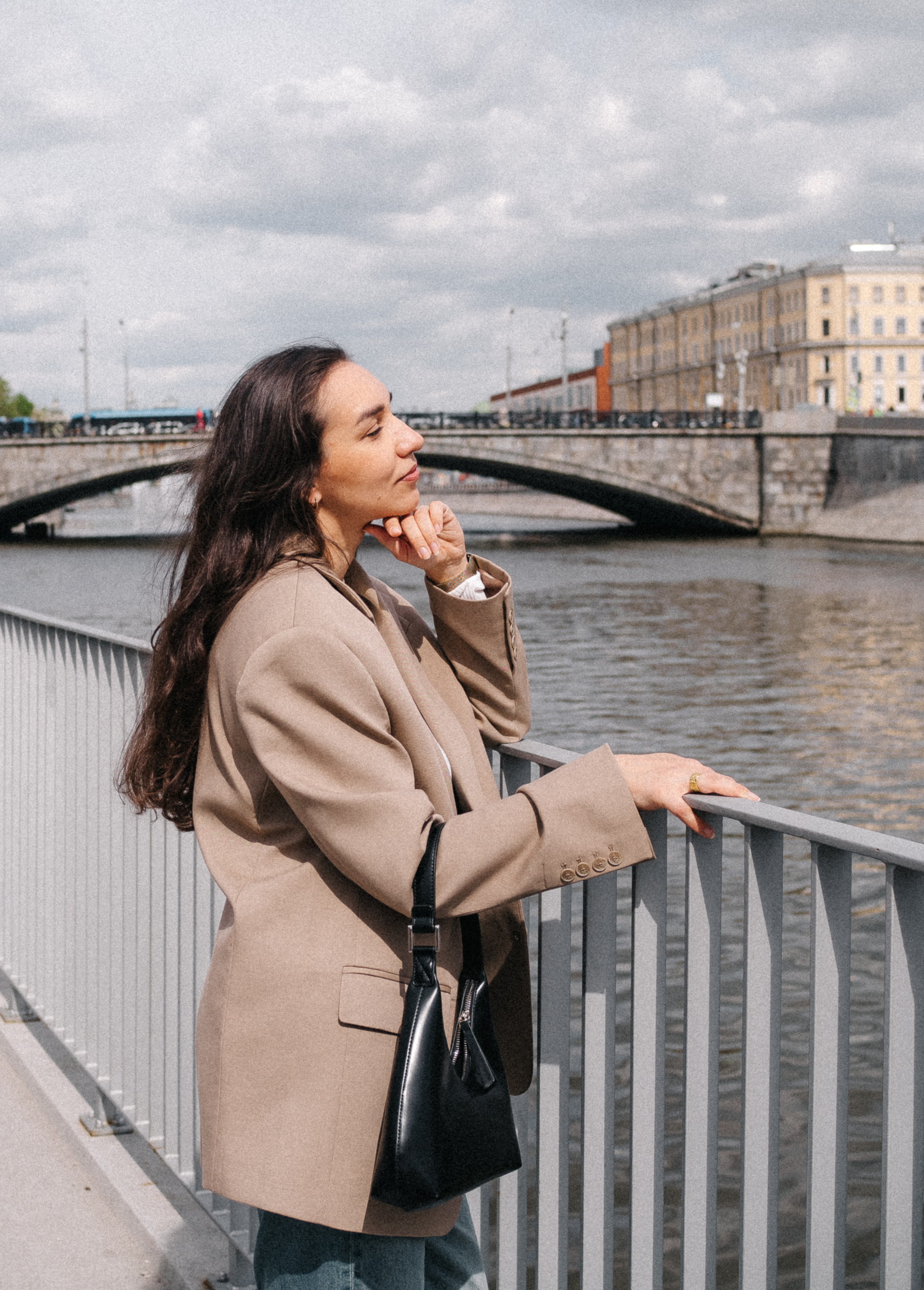 Весенняя прогулка в центре Москвы с Сашей. Фотограф-стилист в Москве Юлия Герман