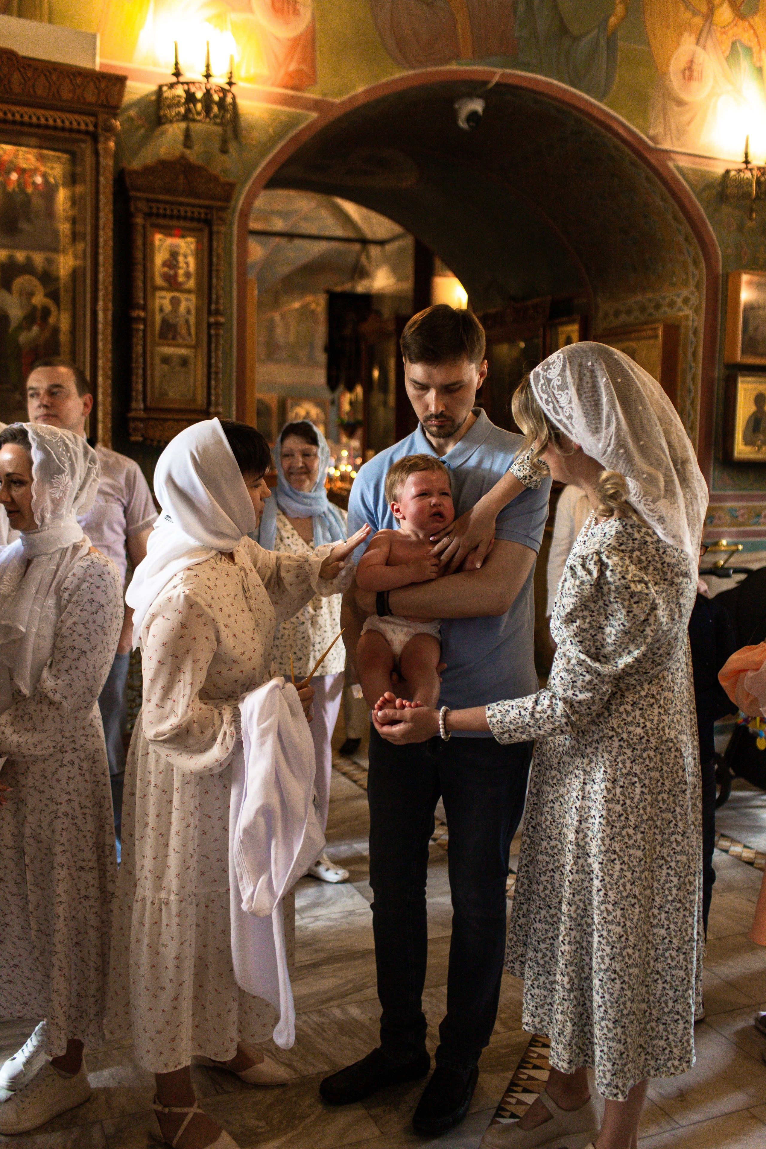 Крещение Алисы. Свадебный и Семейный фотограф в Москве Александра Вайпер