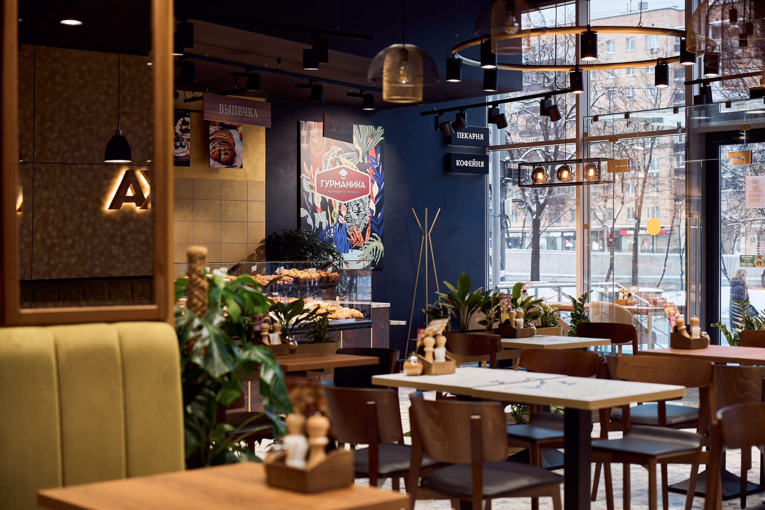 Кафе Гурманика на Бутырской (Бизнес съемка). Бояршинов Антон Интерьерный фотограф/видеограф Москва