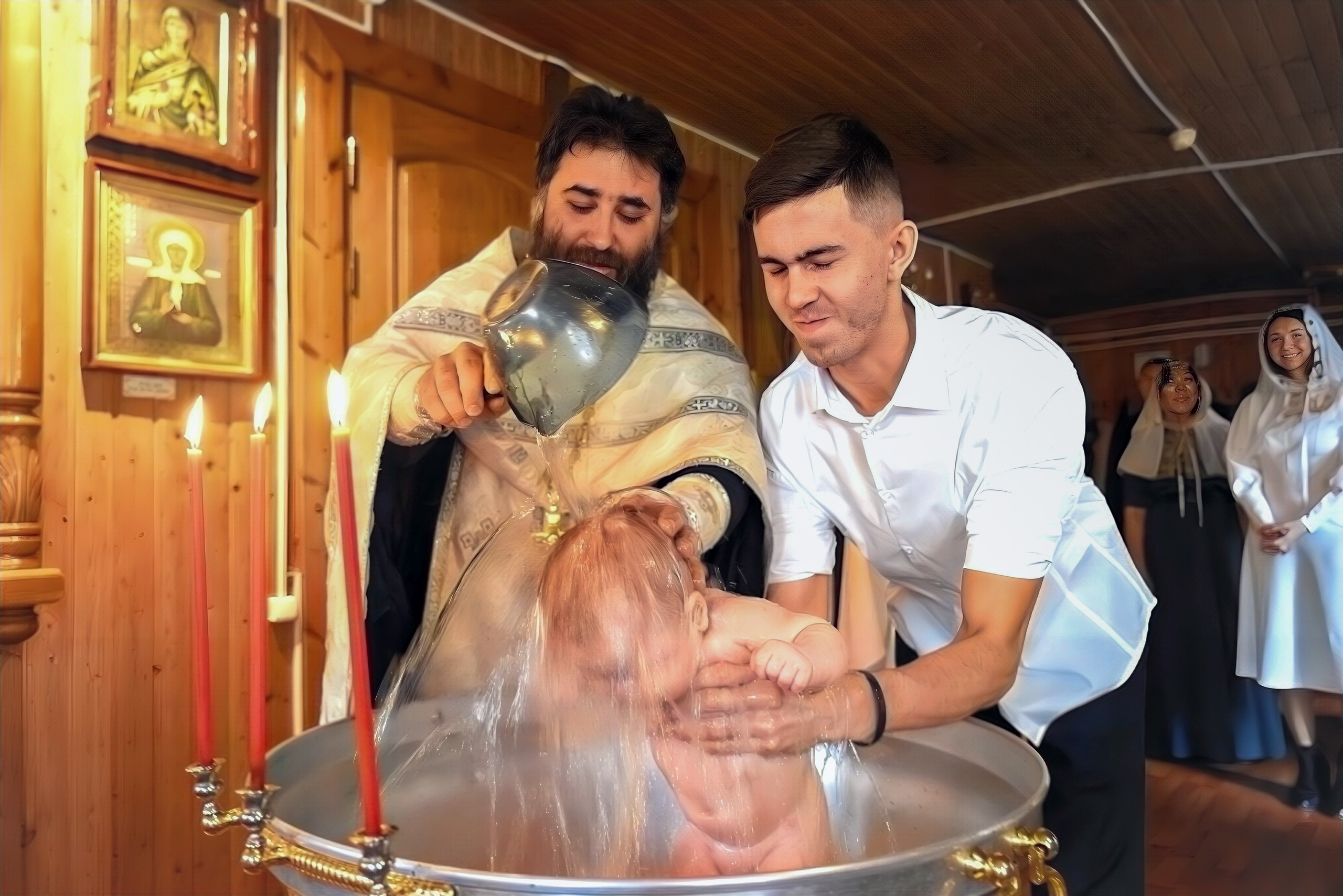 Крещение Чертаново мама Жанна. Семейный и детский фотограф Москва