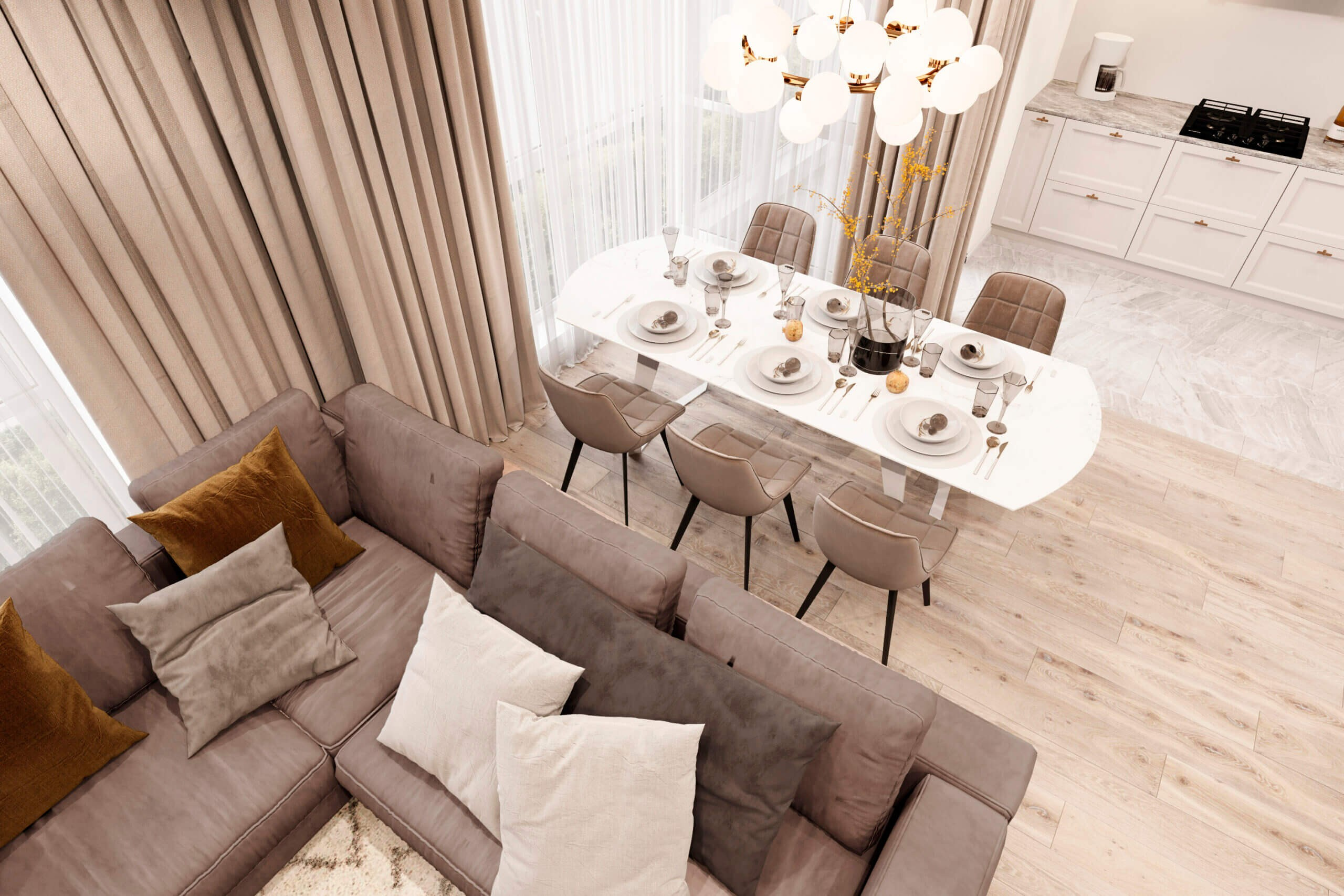 28. Студия дизайна интерьера RISE DESIGN STUDIO