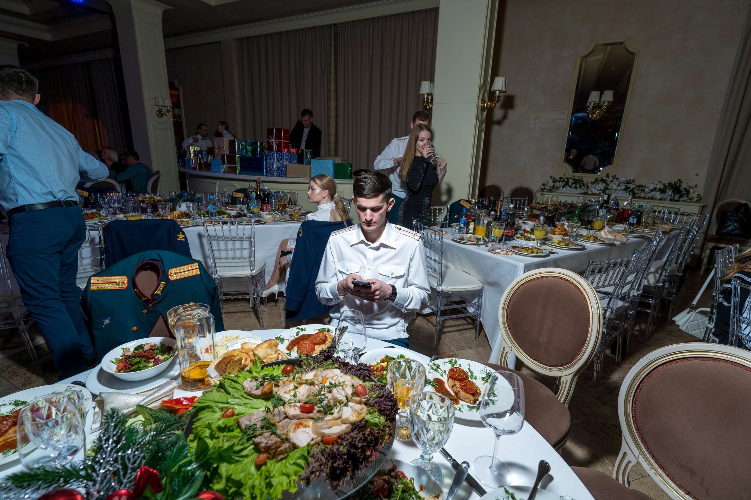 Фотосъемка выпуска военной академии и вручение дипломов