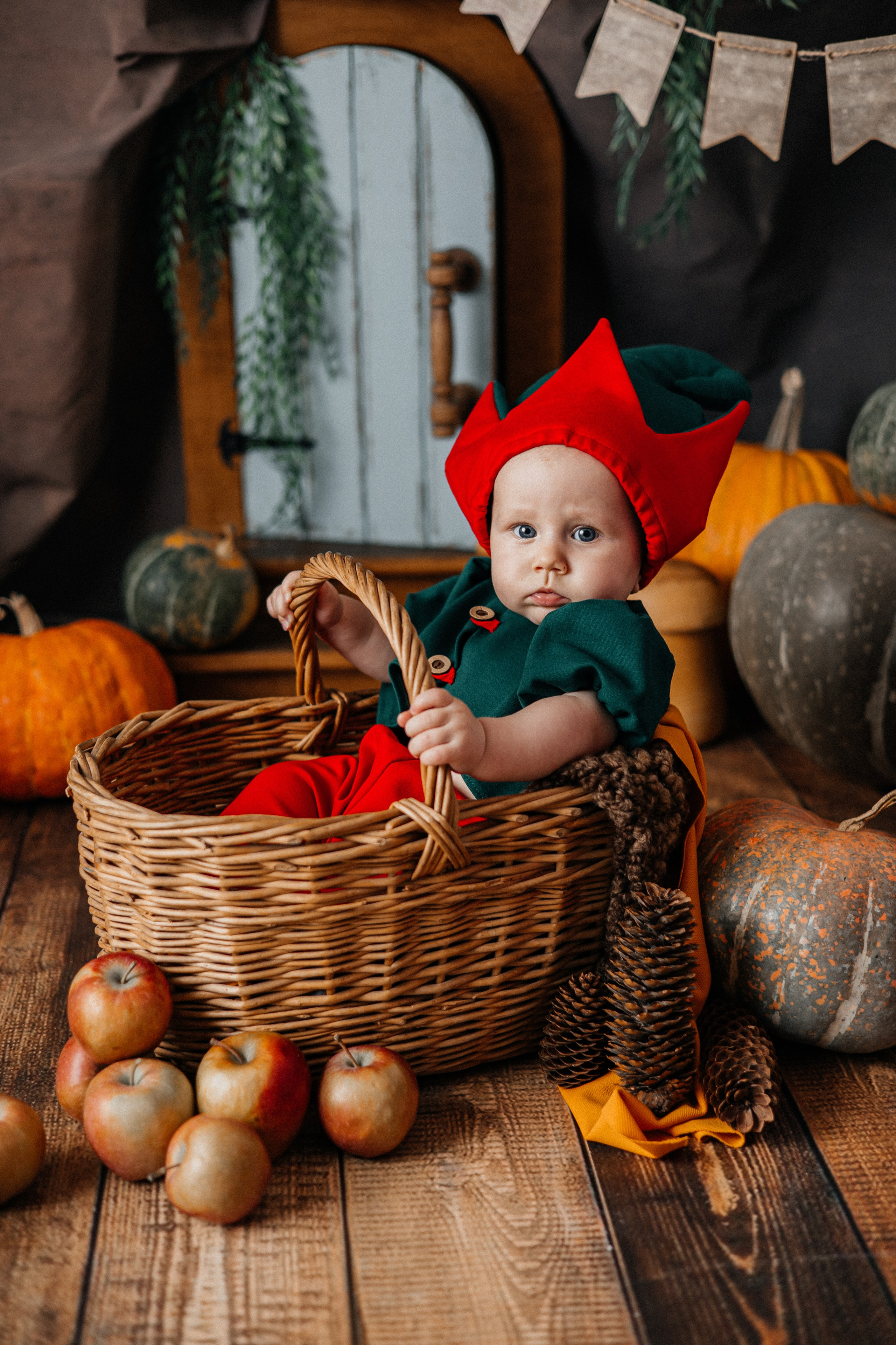 Гномы. Фотограф новорождённых Екатерина Боброва. Ульяновск