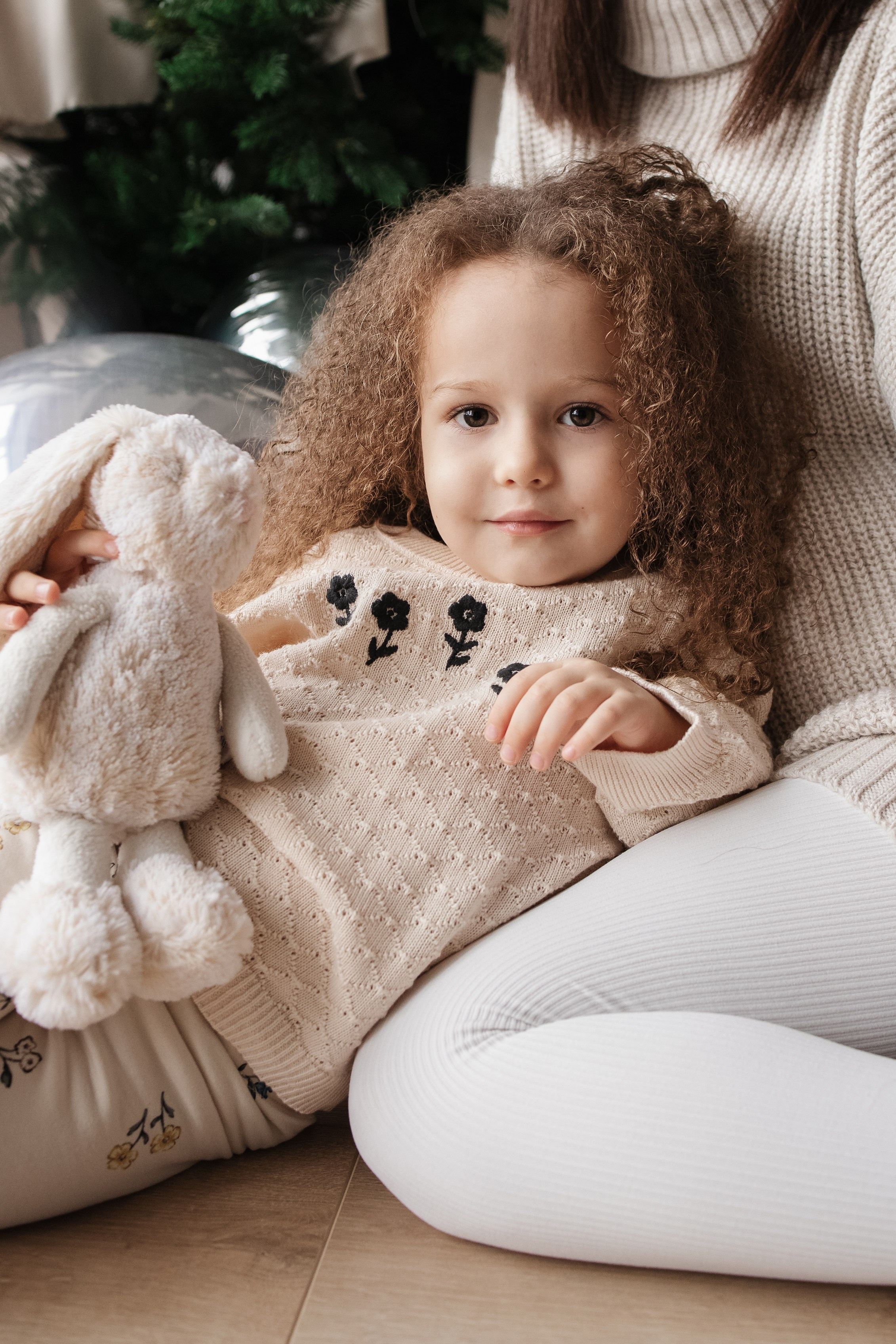 В ожидании сестренки перед Новым годом. Фотограф Новосибирск