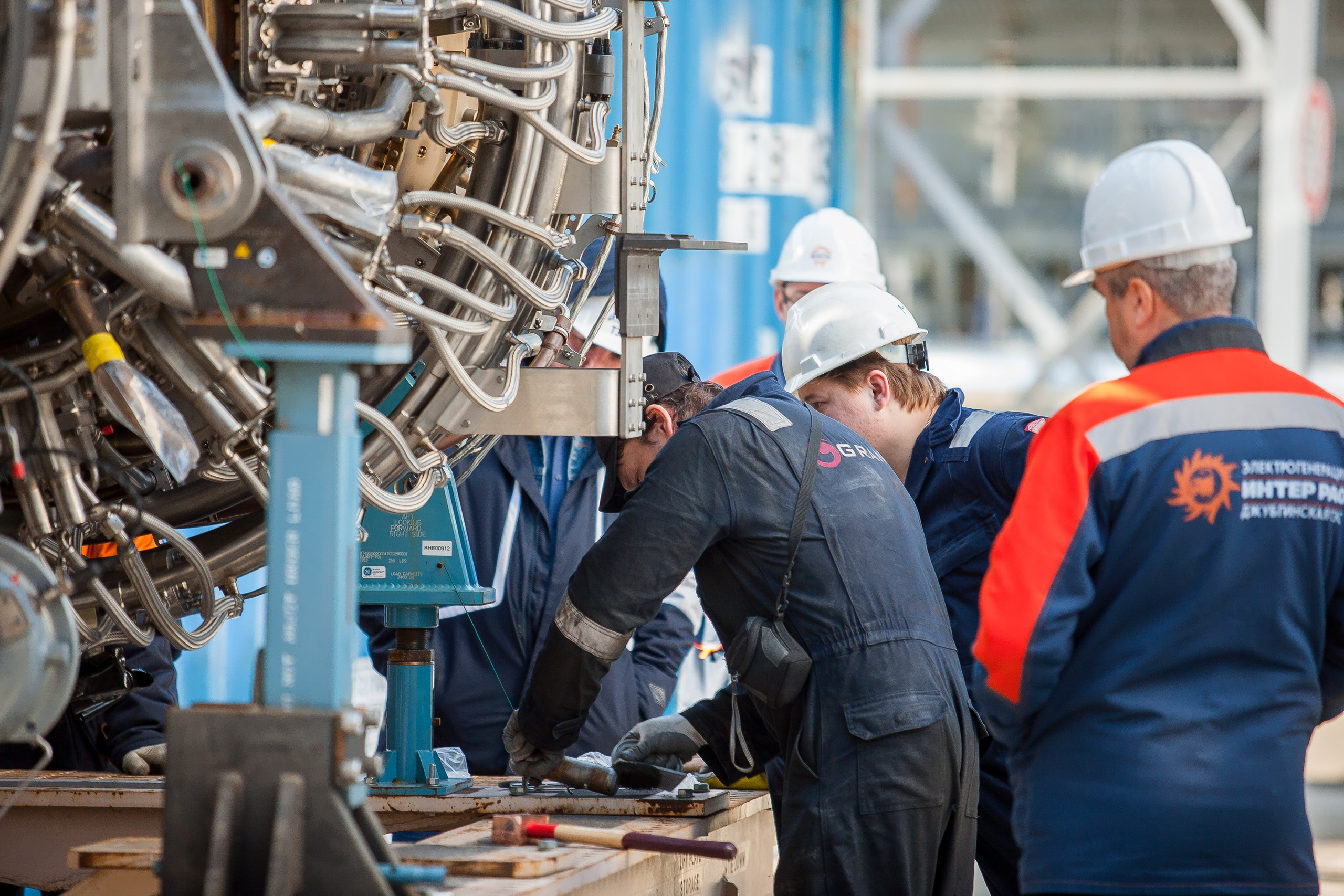 Джубгинская ТЭС для компании General Electric (GE). Фотограф в Краснодаре Николай Хорьков