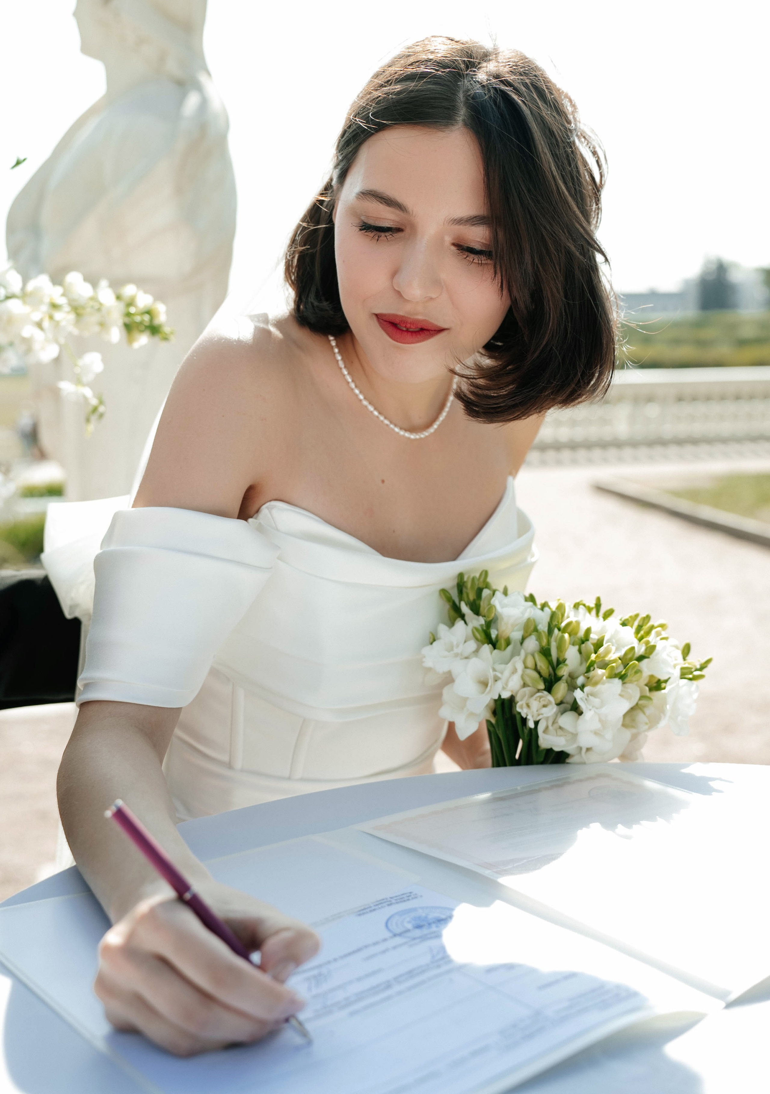 Регистрация в Архангельском | ресторан Дача. Свадебный фотограф Москва Александра Аверкова