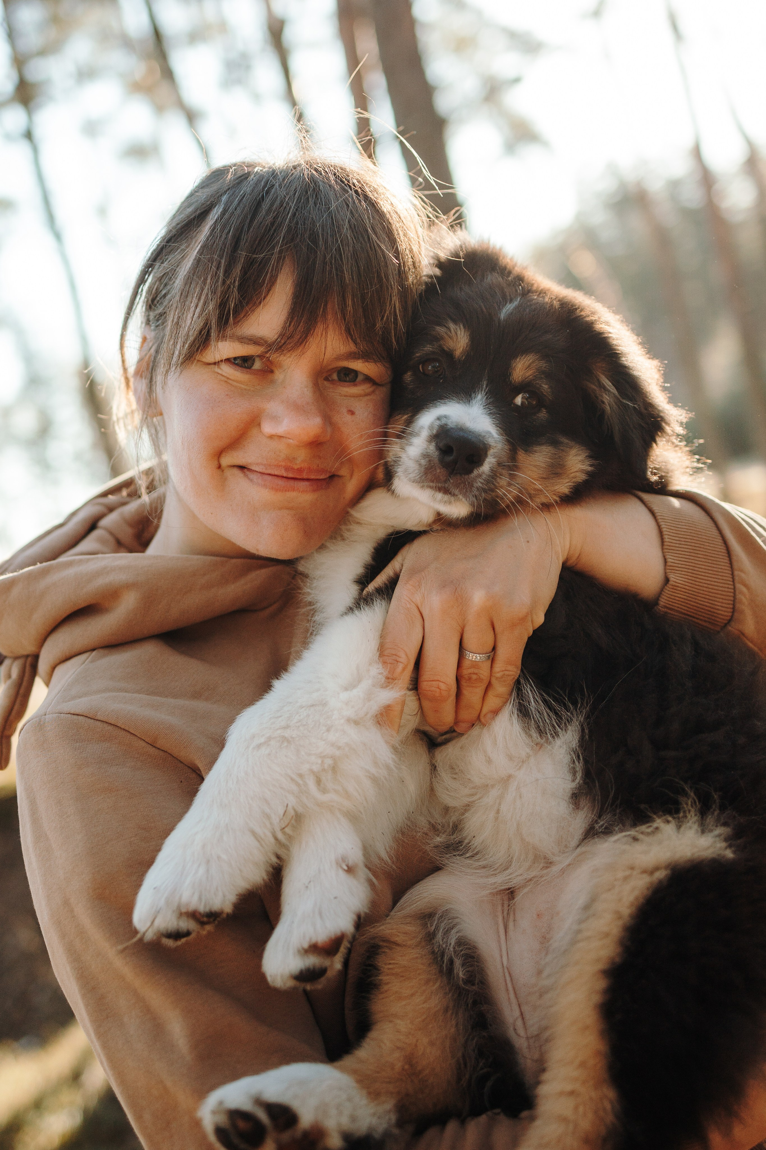 Ира и Шмель. Фотограф — Анималист | Санкт-Петербург