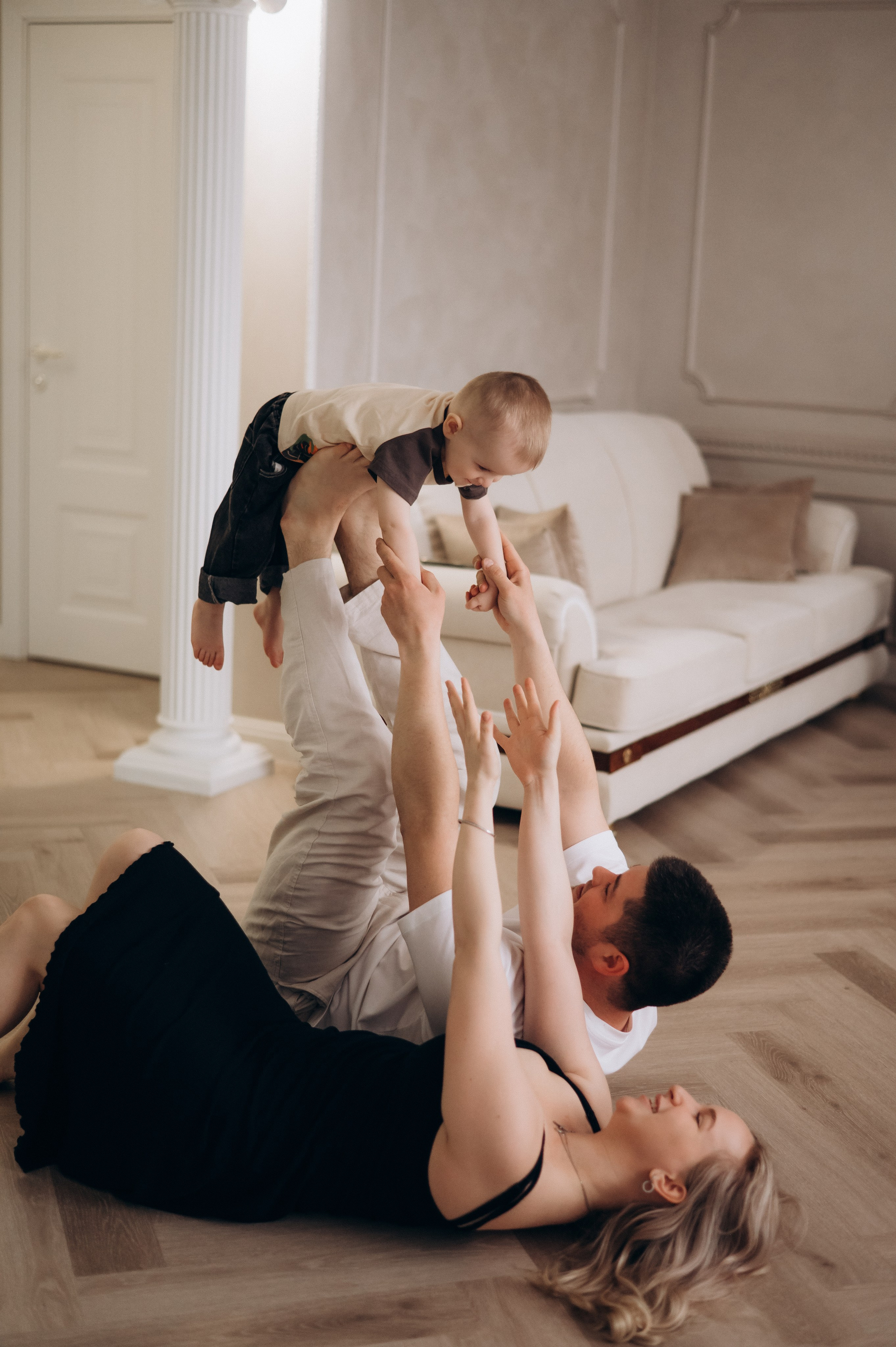 Семья Грехневых (домашняя). Фотограф в Иркутске